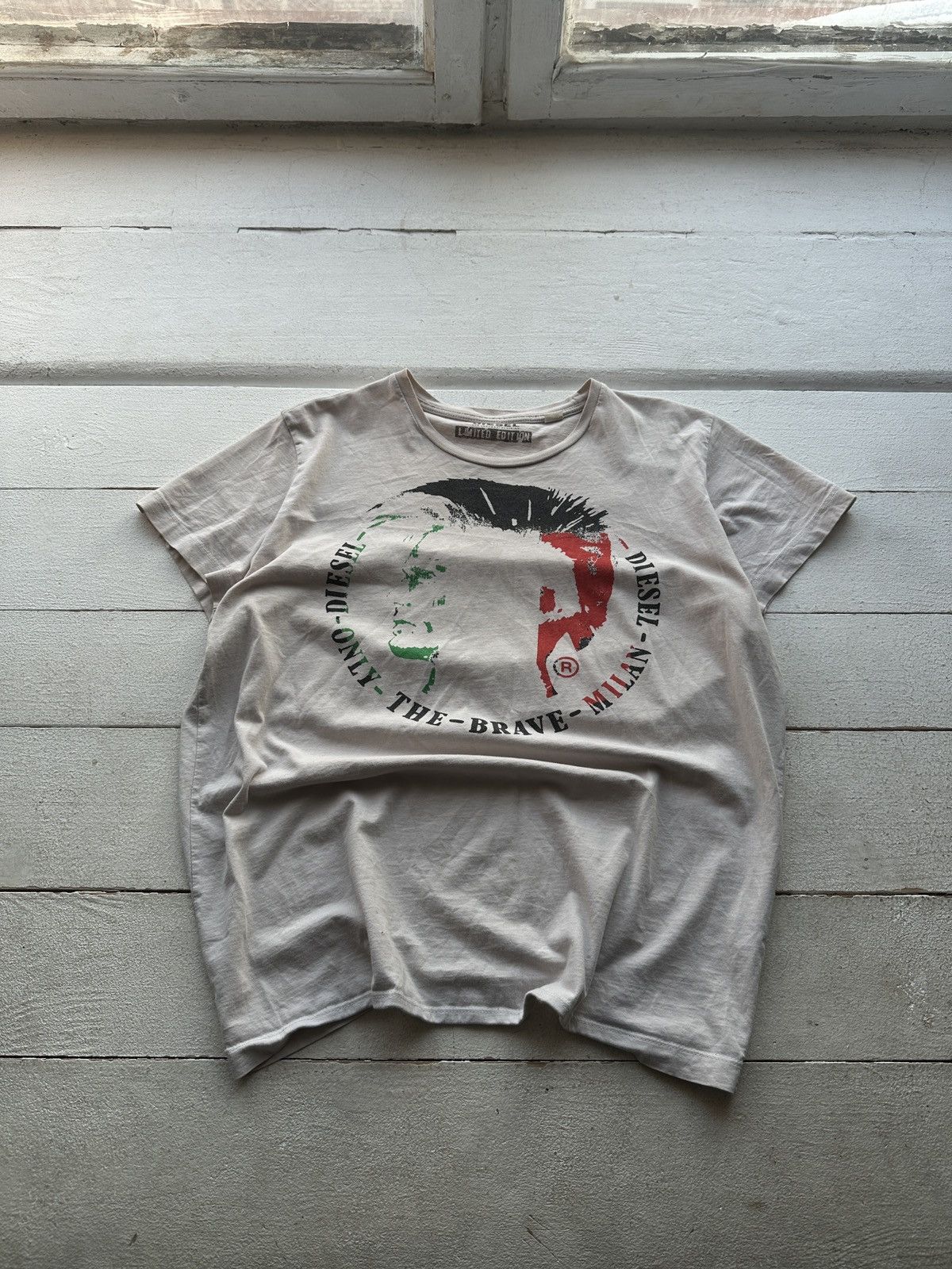 Diesel 🚨DIESEL AVANT GARDE ARCHIVE VINTAGE BIG LOGO T-SHIRT Y2K TEE Size US L / EU 52-54 / 3 - 1 Thumbnail