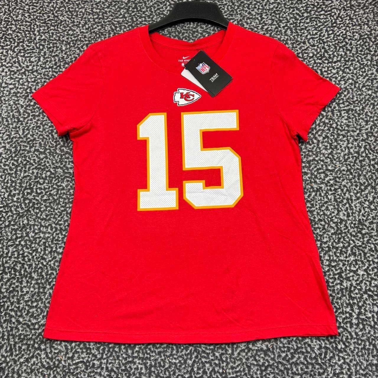 Nike Nike Shirt Women Kansas City Chiefs Mahomes #15 Cotton New M Size M / US 6-8 / IT 42-44 - 1 Thumbnail