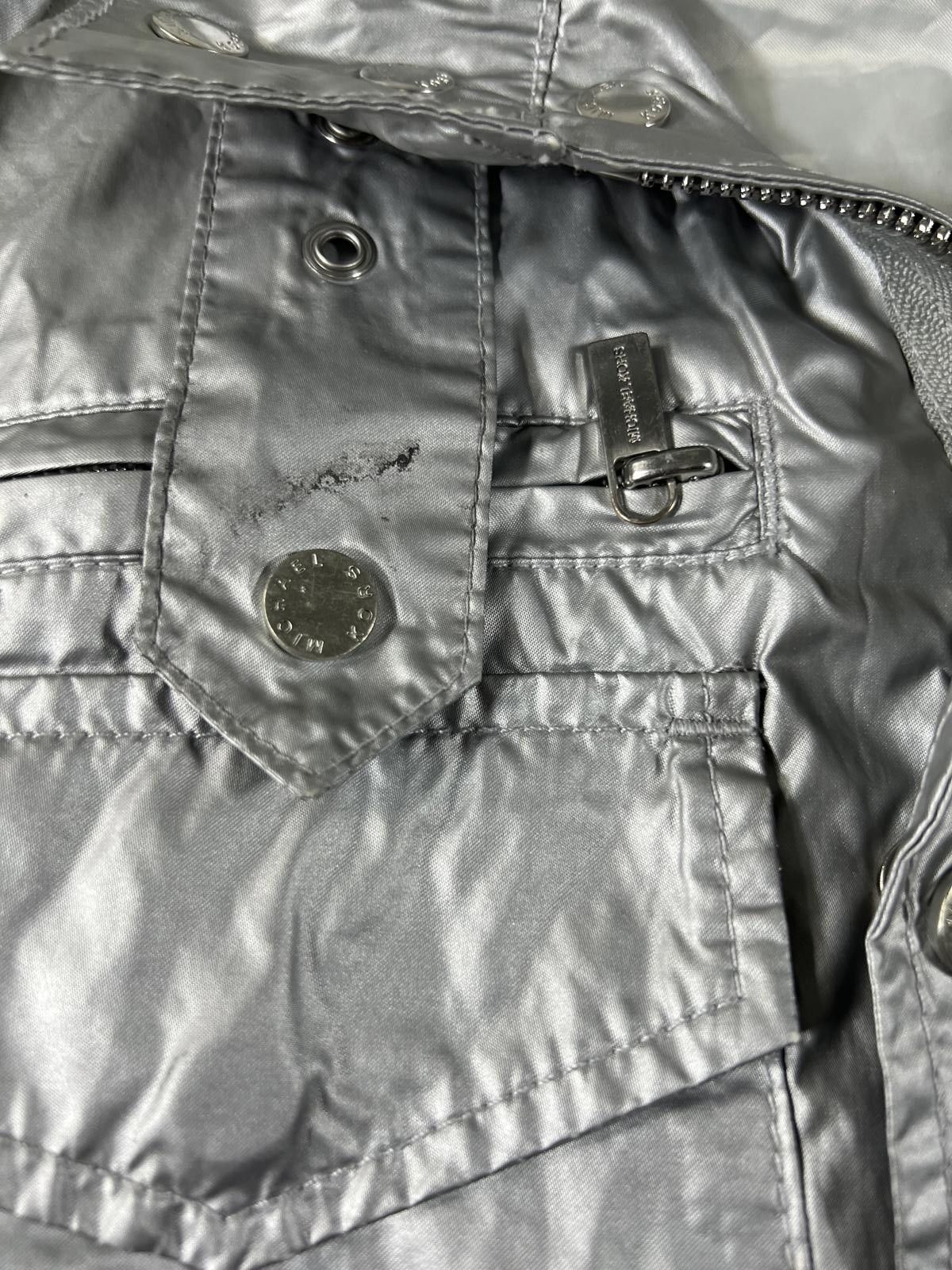 Michael Kors Michael Kors Silver Metallic Jacket Size Small Size US S / EU 44-46 / 1 - 5 Thumbnail