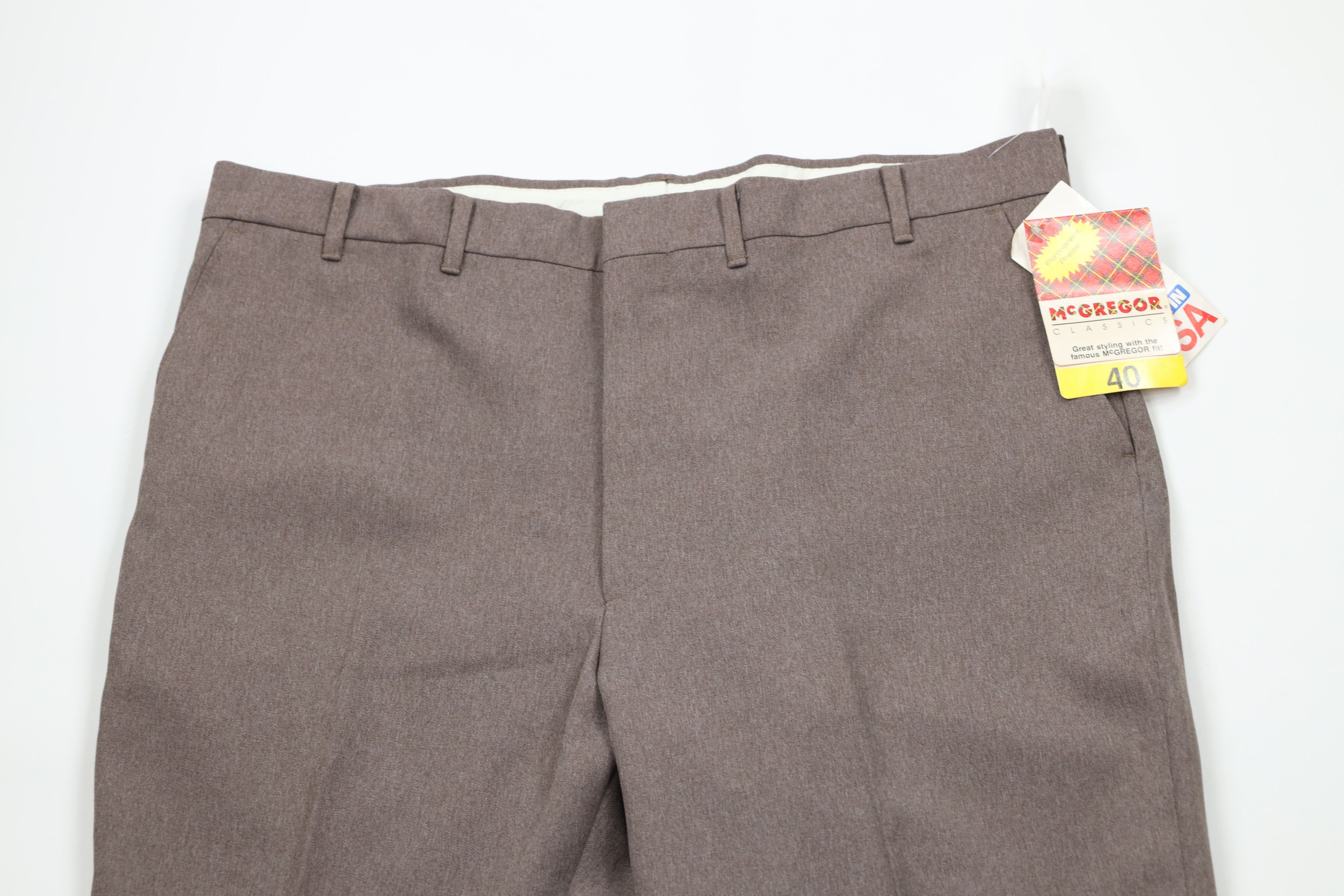 Vintage Deadstock Vintage 70s Streetwear Wide Leg Chino Pants USA Size US 40 / EU 56 - 2 Thumbnail