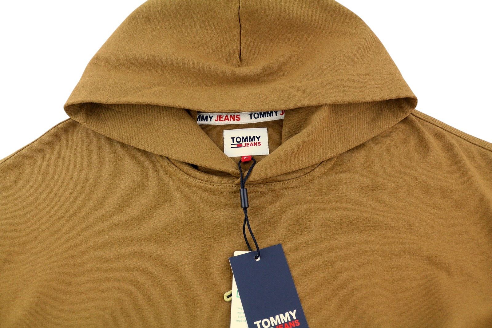 Tommy Hilfiger RLX SIGNATURE XL Brown Kangaroo Logo Pullover Hoodie 85200 Size US XL / EU 56 / 4 - 4 Thumbnail
