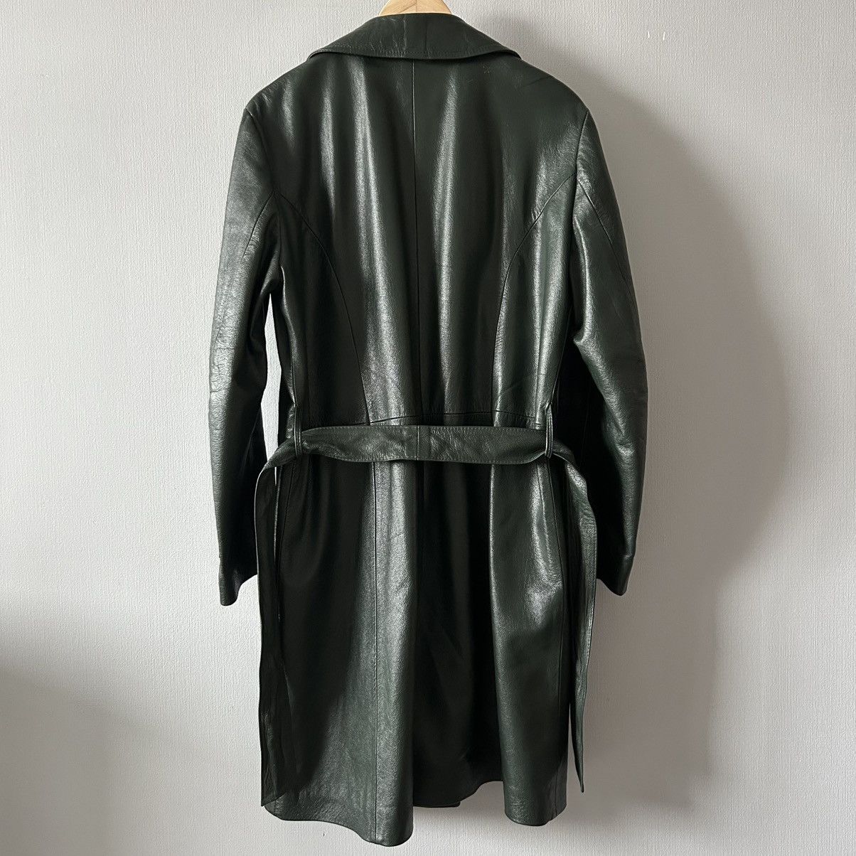 Alexander McQueen Alexander McQueen AW1997 Jungle Runway Leather Coat Maxim Size US M / EU 48-50 / 2 - 11 Thumbnail
