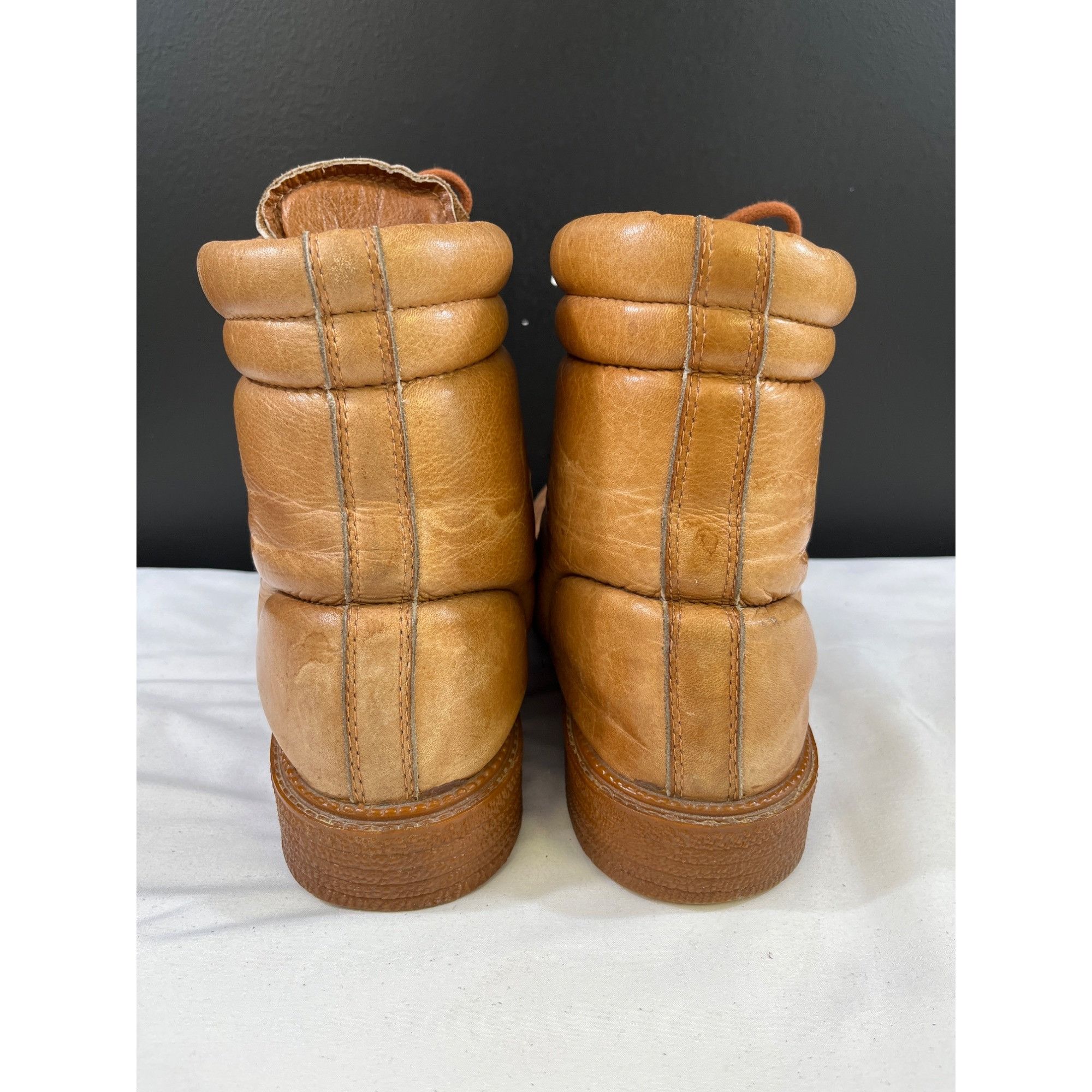 Other Cloud Climbers Men's Brown Leather Hiking Boots Size 8.5 SKU Size US 8.5 / EU 41-42 - 4 Thumbnail