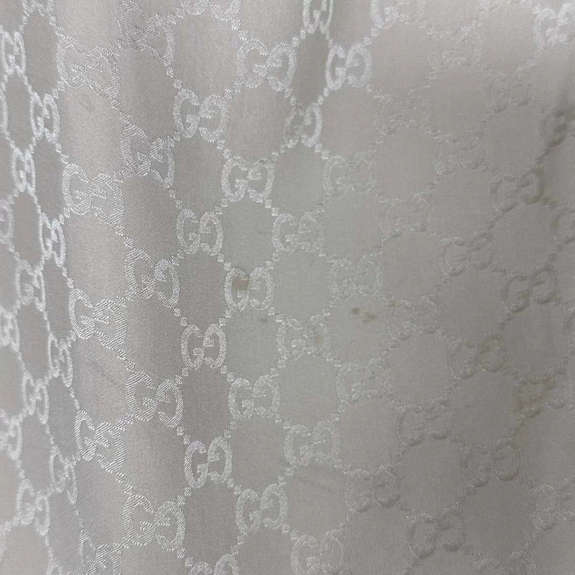 Gucci GUCCI Women's Silk GG Monogram All-Over Print Shirt Size XS / US 0-2 / IT 36-38 - 4 Thumbnail