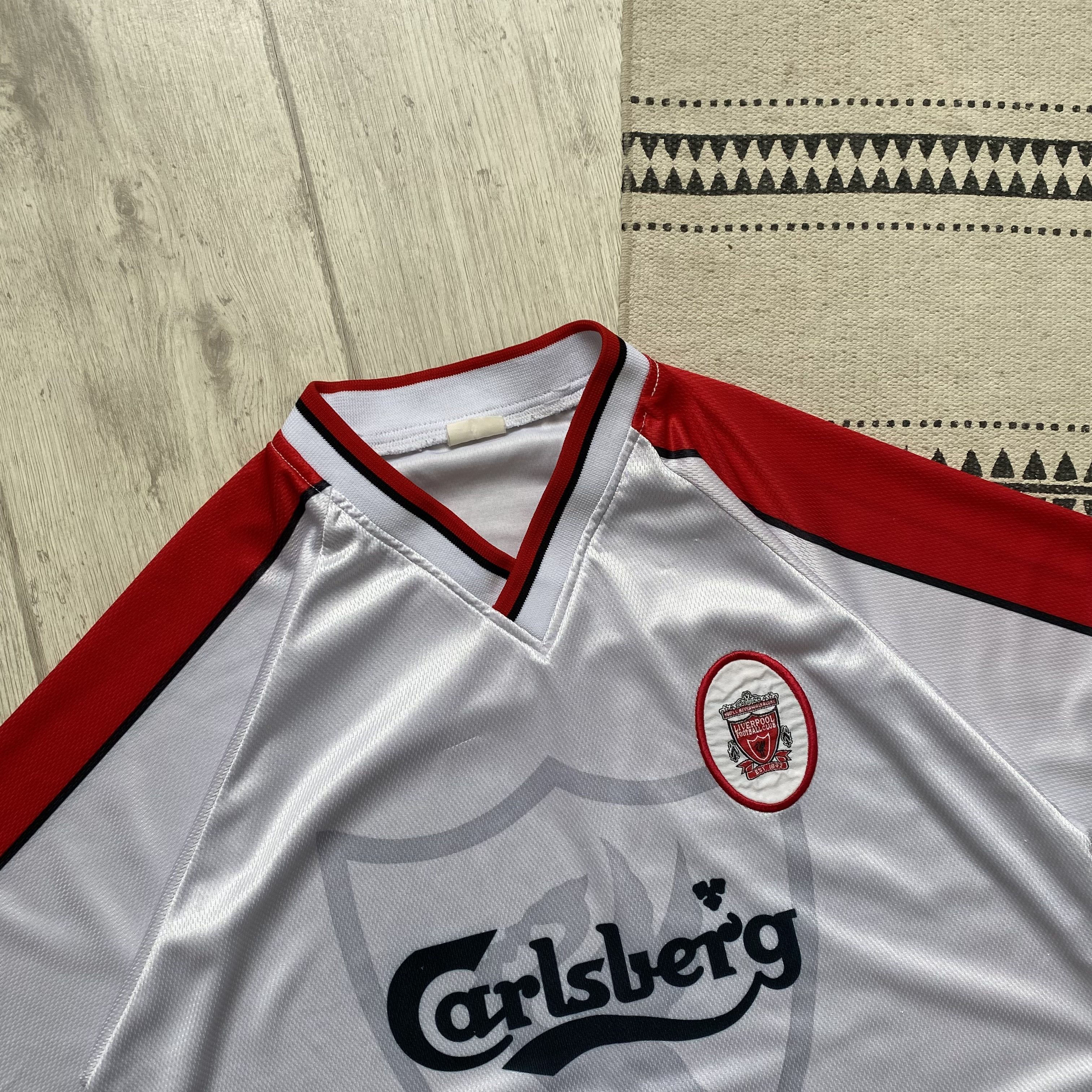 Nike ⚽️ Vintage Carlsberg Liverpool FC jersey Blockore Size US L / EU 52-54 / 3 - 2 Thumbnail