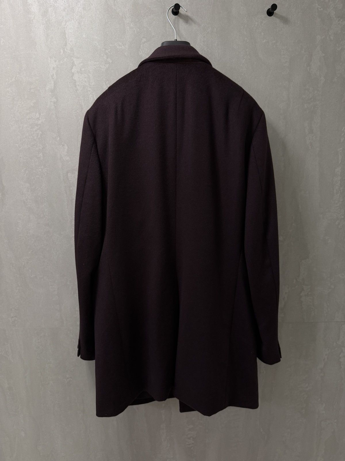 Allsaints AllSaints wool manor coat jacket dark garnet size S-M Size US S / EU 44-46 / 1 - 8 Thumbnail