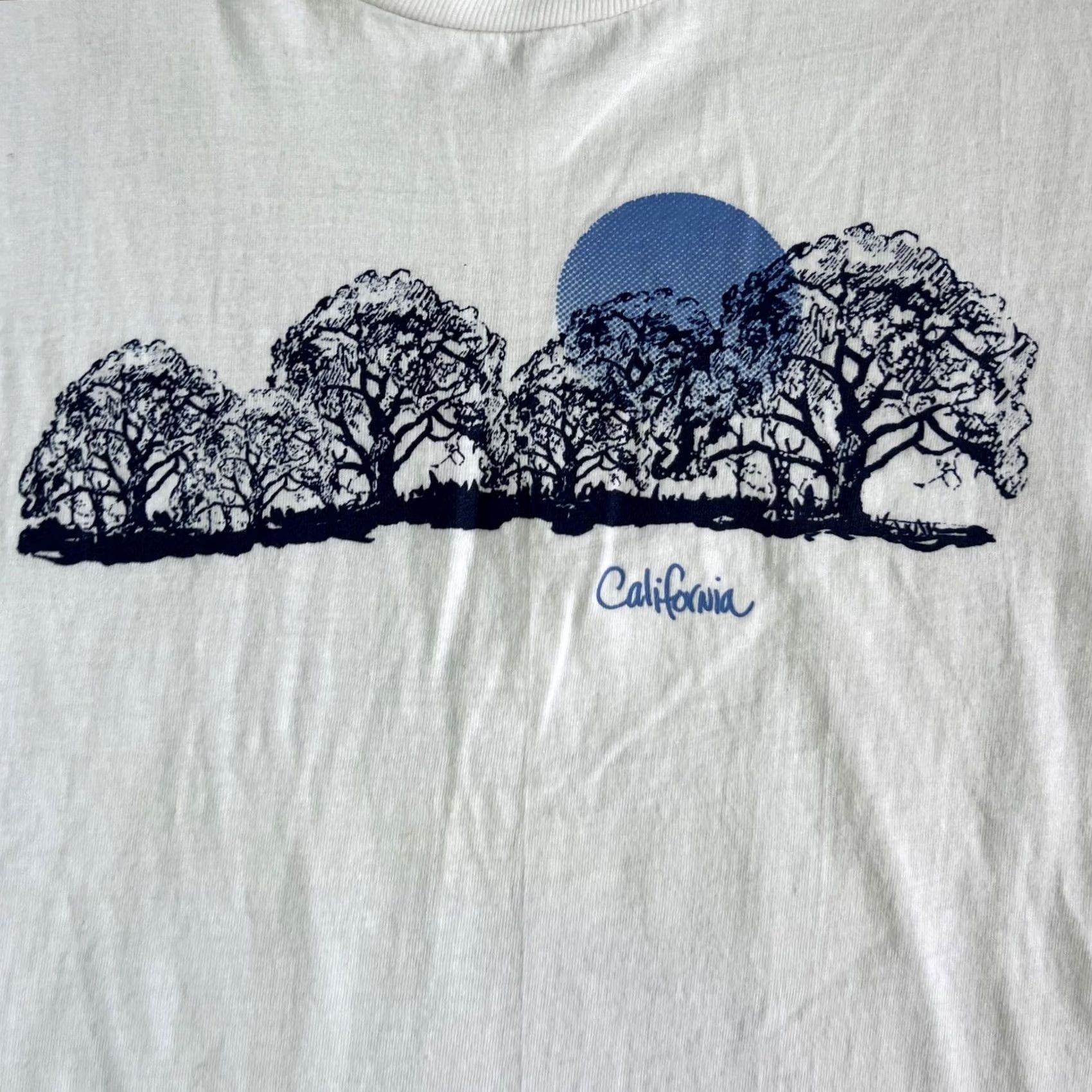 Vintage VINTAGE California Highway Patrol Shirt Mens Large White Long Sleeve Graphic Trees Size US L / EU 52-54 / 3 - 2 Thumbnail