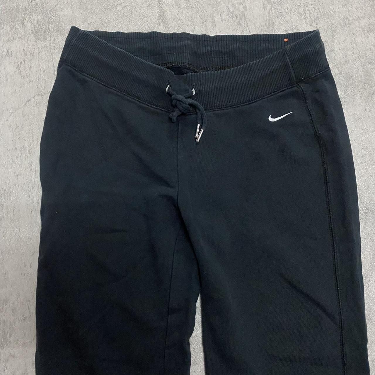 Nike Nike black sweatpants nike y2k 2000s rap hip hop run Size US 28 / EU 44 - 3 Thumbnail