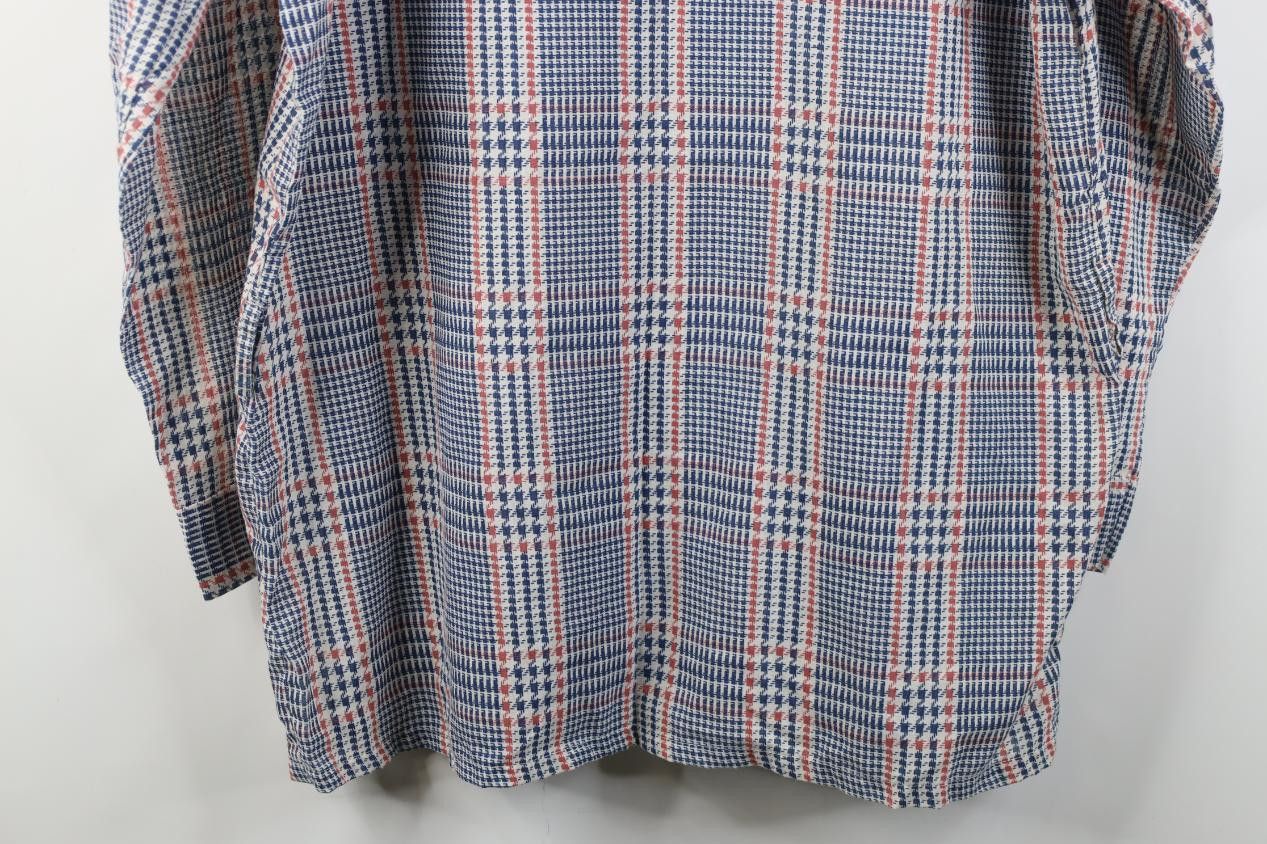 Vintage Vintage 70s Streetwear Plaid Lab Coat Button Jacket USA Size US XL / EU 56 / 4 - 14 Thumbnail