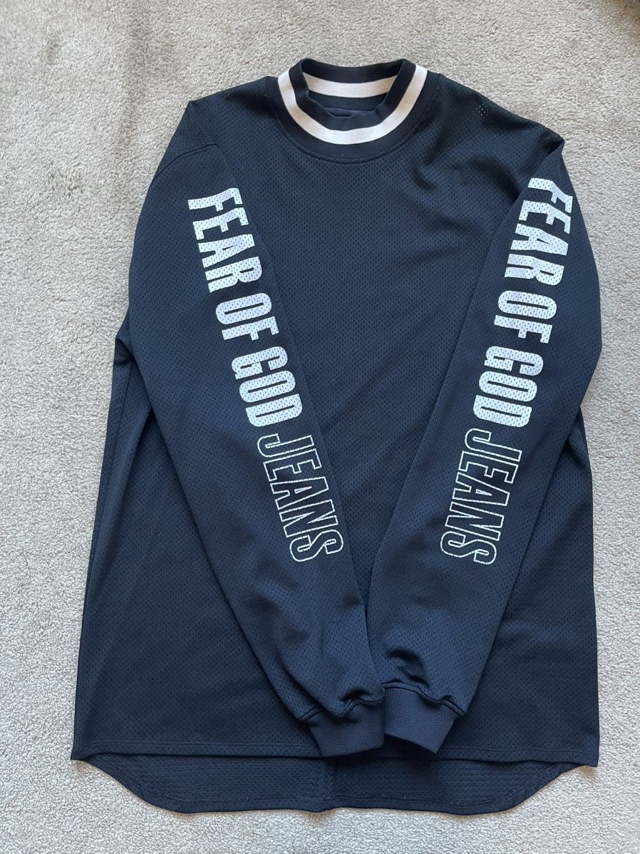 FOG × Fear of God Fear Of God Mesh Motocross Jersey | Grailed