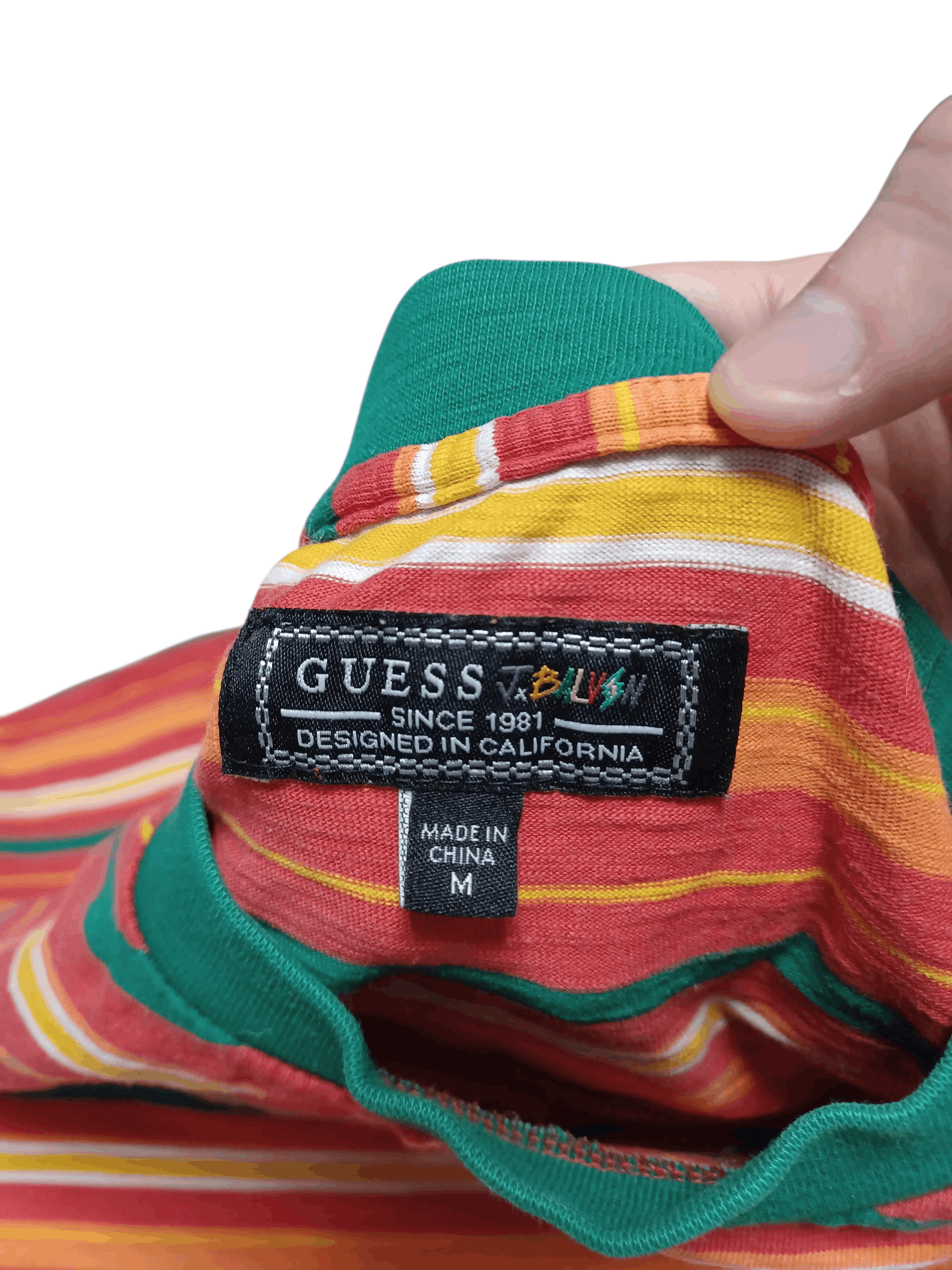 Guess × J Balvin GUESS X J BALVIN VIBRAS FIRE DESIGNER LUXURY STREETWEAR TEE Size US M / EU 48-50 / 2 - 4 Thumbnail