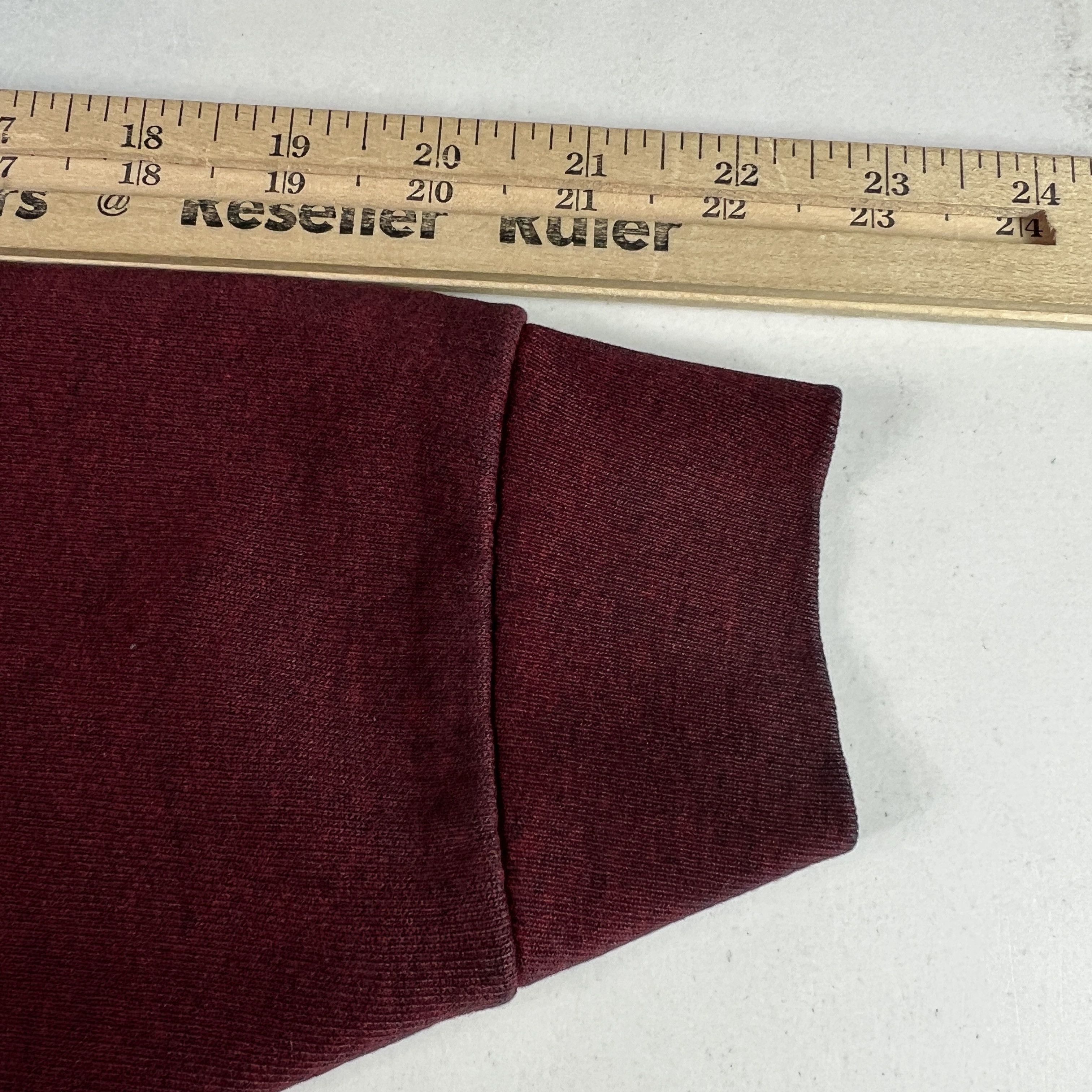 Tommy Hilfiger VTG 90s Tommy Hilfiger Sweatshirt Adult Red Faded Crewneck Size US M / EU 48-50 / 2 - 12 Thumbnail