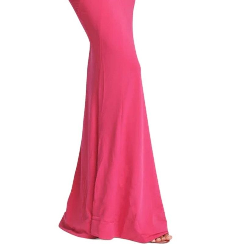 Retrofete NEW BNWT Retrofête Giada Pink Mermaid Maxi Dress XXS Cutout Size XXS / US 00 / IT 34 - 15 Thumbnail