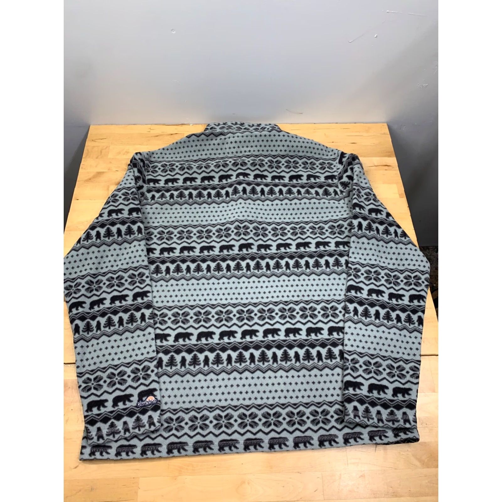 Chubbies Chubbies 1/4 Zip Pullover Fleece Mens XL Gray Casual Pullover 1/4 Zip Men Chubbies Gray XL Fleece Sweatshirt Size US XL / EU 56 / 4 - 6 Thumbnail