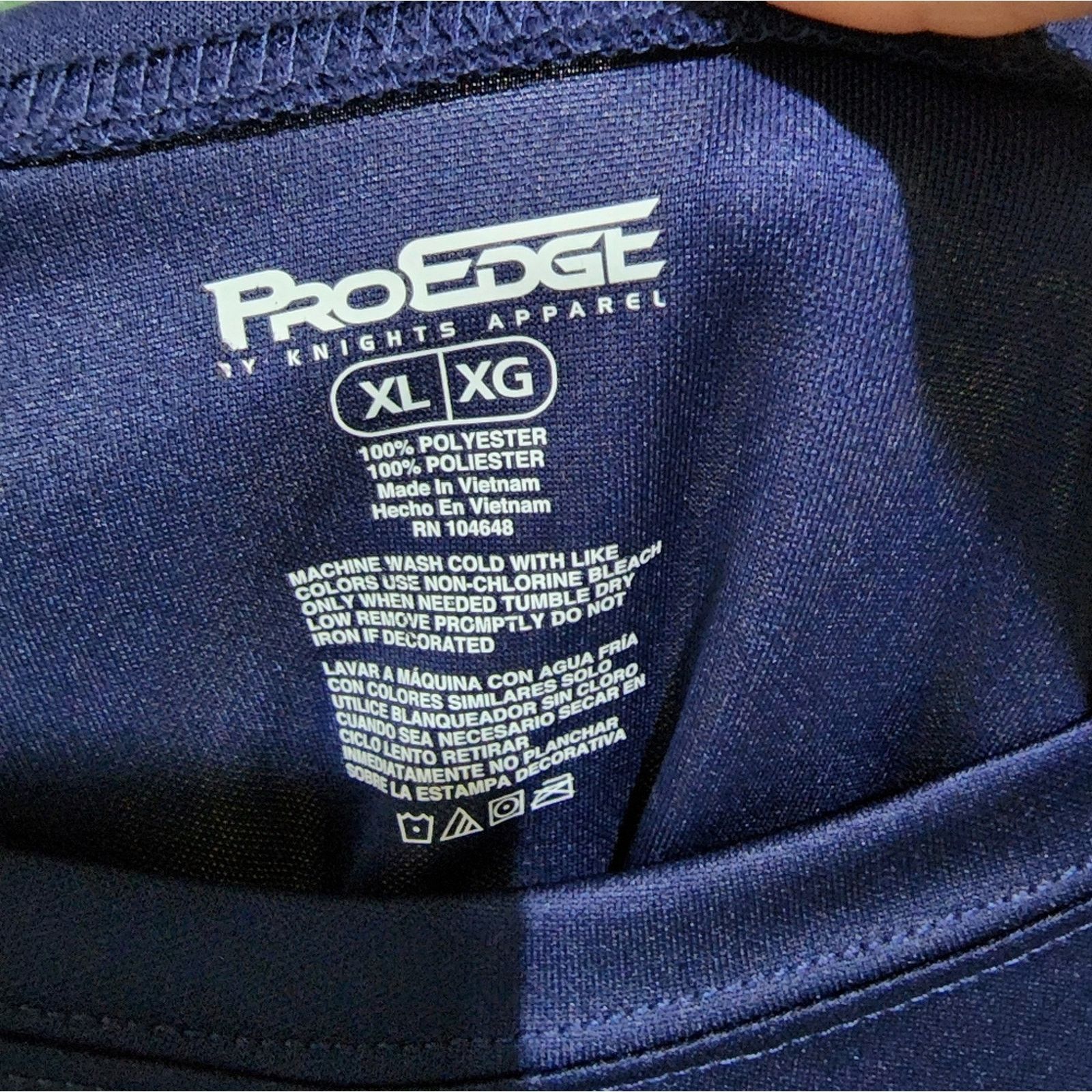 Pro Edge Notre Dame Pro Edge Jersey Shirt Men's Size XL Size US XL / EU 56 / 4 - 5 Thumbnail