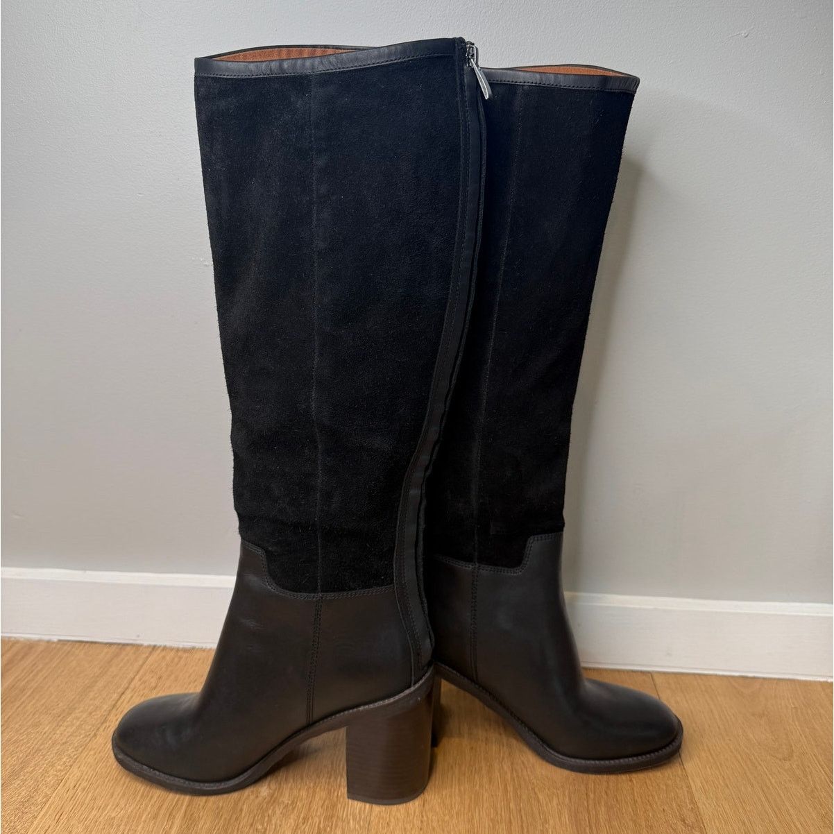 Franco Sarto NEW Franco Sarto Rivettall Suede Knee-High Riding Boots Size US 7 / IT 37 - 7 Thumbnail