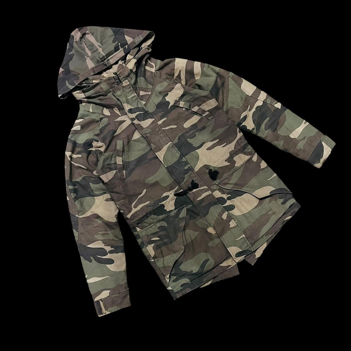 Undercover UNDERCOVERISM FOR REBEL CAMO HOODIE AND JACKET PARKA Size US M / EU 48-50 / 2 - 2 Thumbnail