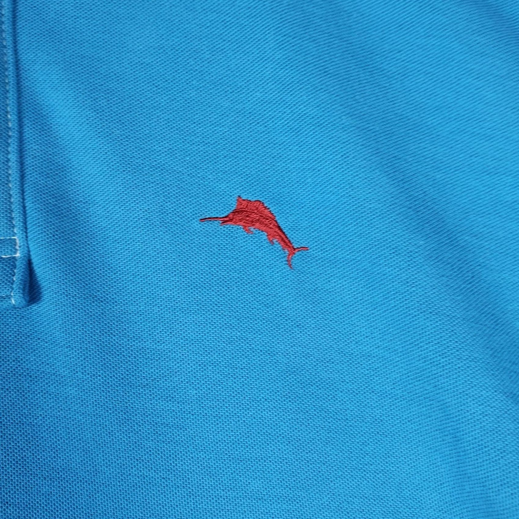 Tommy Bahama Tommy Bahama Polo Shirt Island Zone Blue M Men’s Regular Short Sleeve Collared Cotton Blend Logo Size US M / EU 48-50 / 2 - 4 Thumbnail