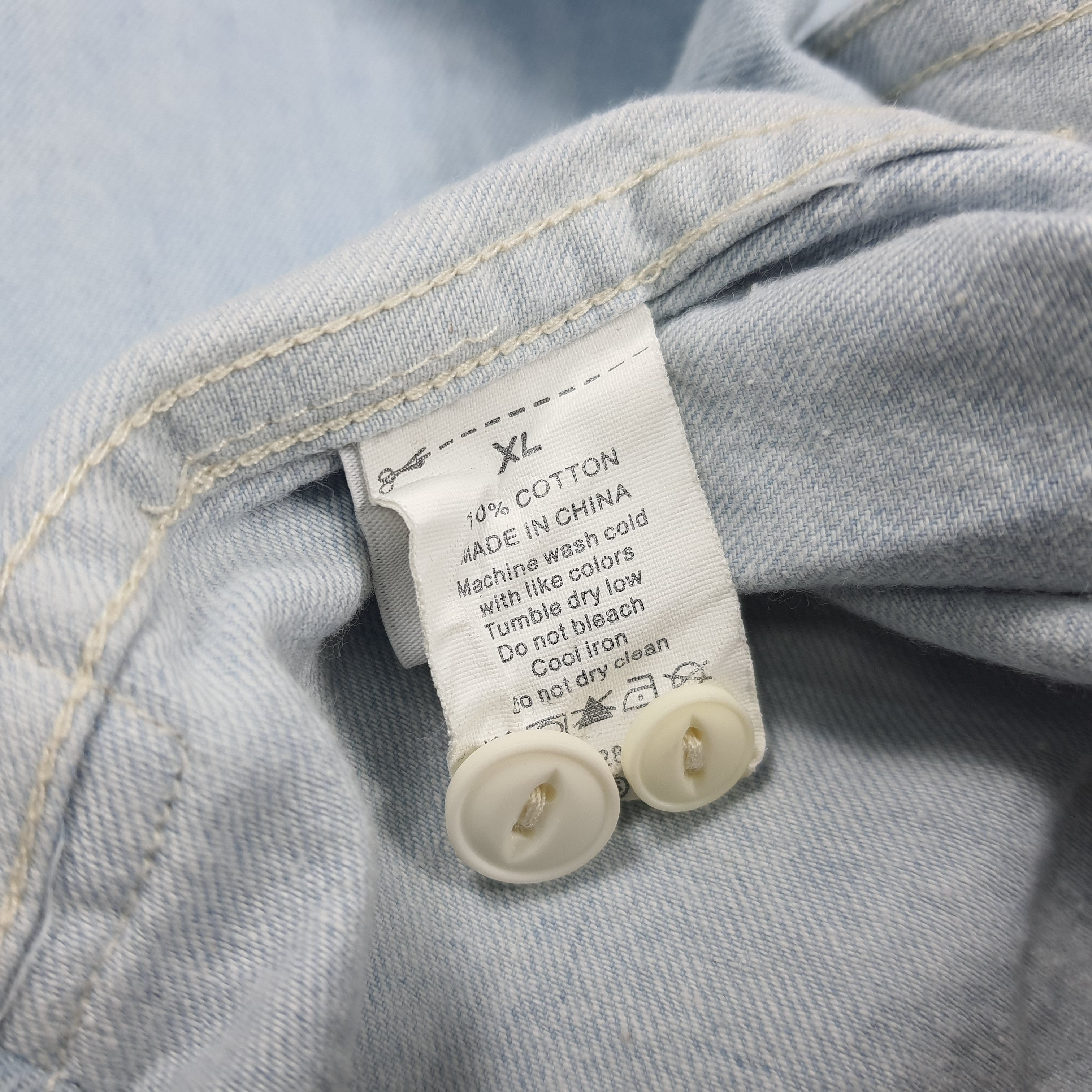 Stussy Vintage Stussy Custom Logo Button Up Shirt C285N36 Size US XL / EU 56 / 4 - 8 Thumbnail