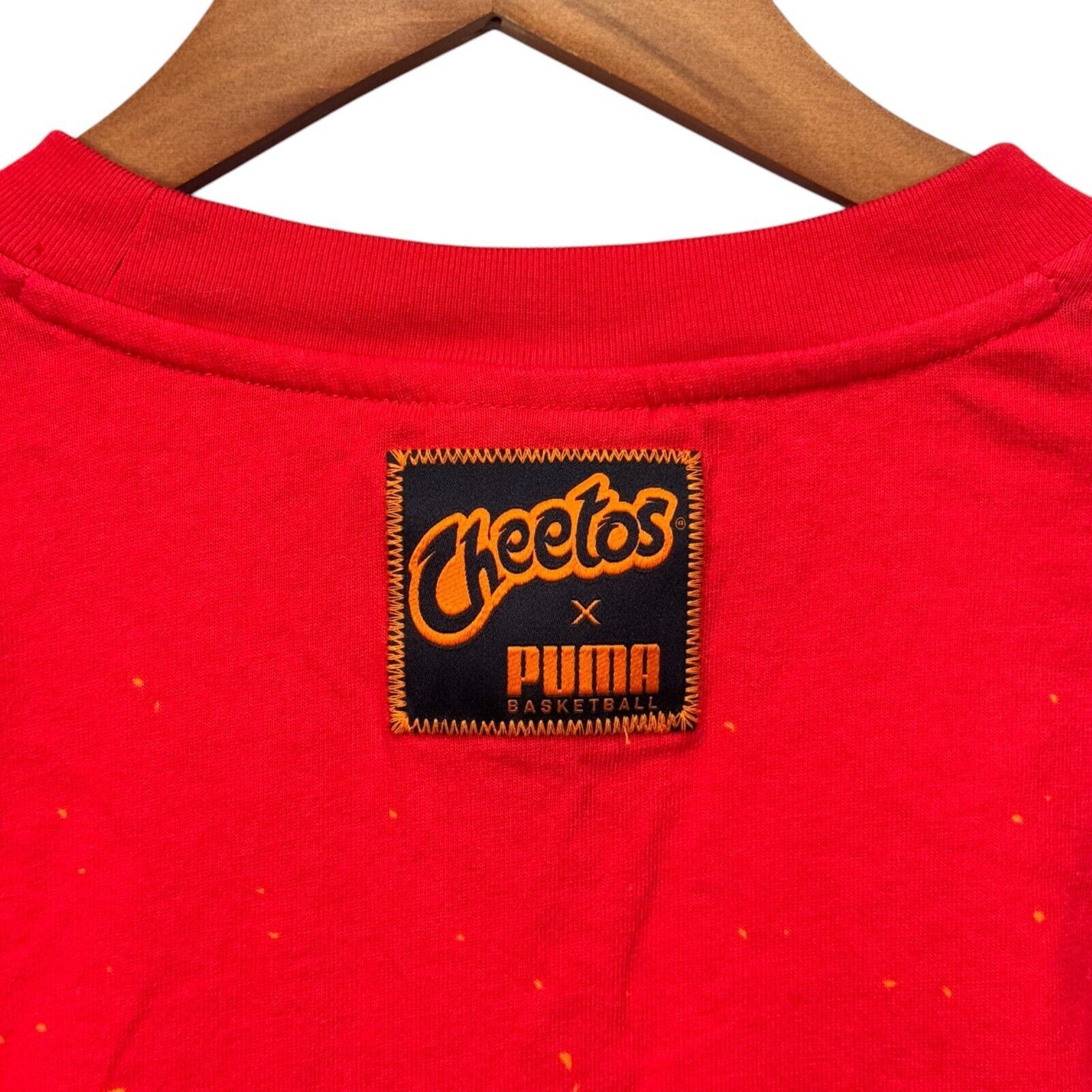 Puma Puma Cheetos X Hoops Basketball T-Shirt Men's L/S Tee Rare S Size US S / EU 44-46 / 1 - 4 Thumbnail