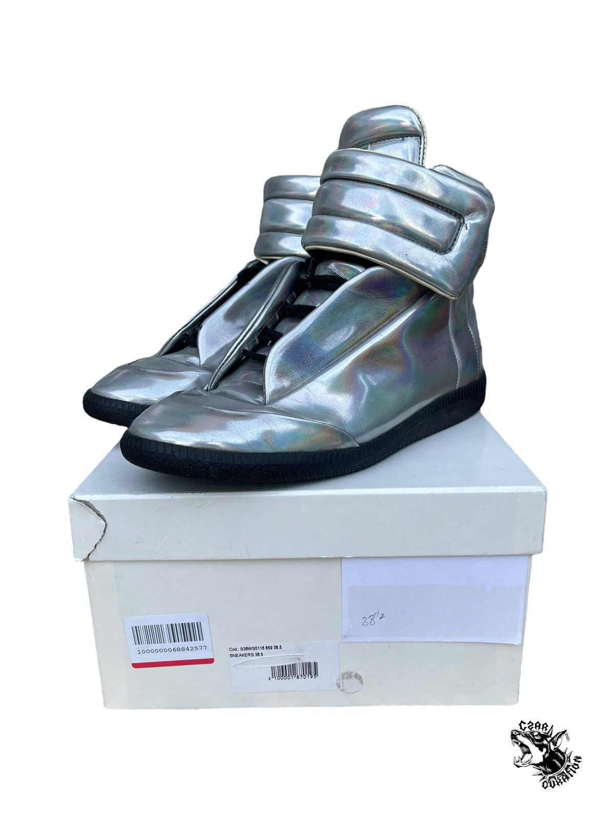 Maison Margiela 'Future' Black/Grey High Top Sneakers – Alex