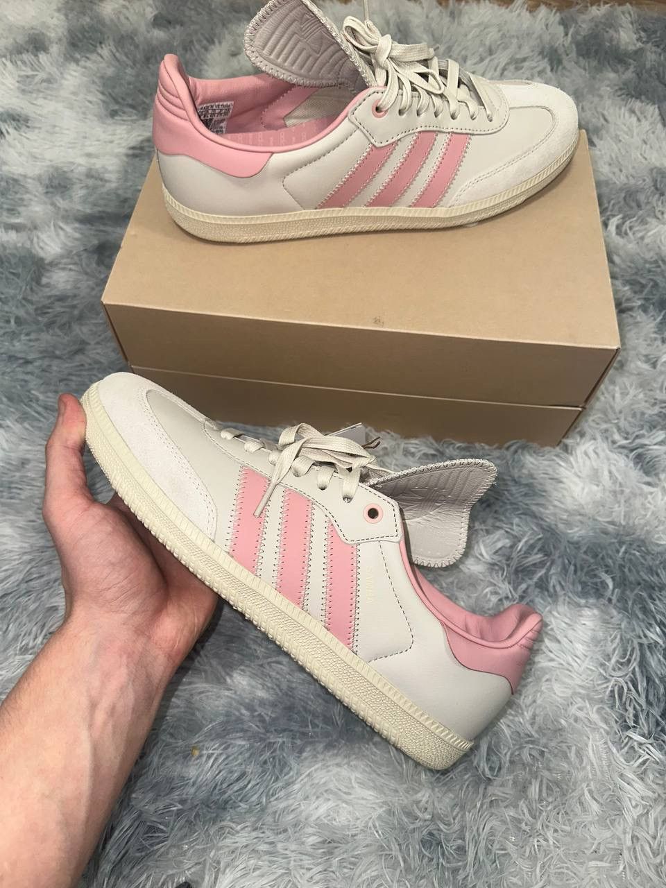 adidas gazelle silver green womens Adidas Sambae Ivory Pink Fusion  LOCKERSTREET