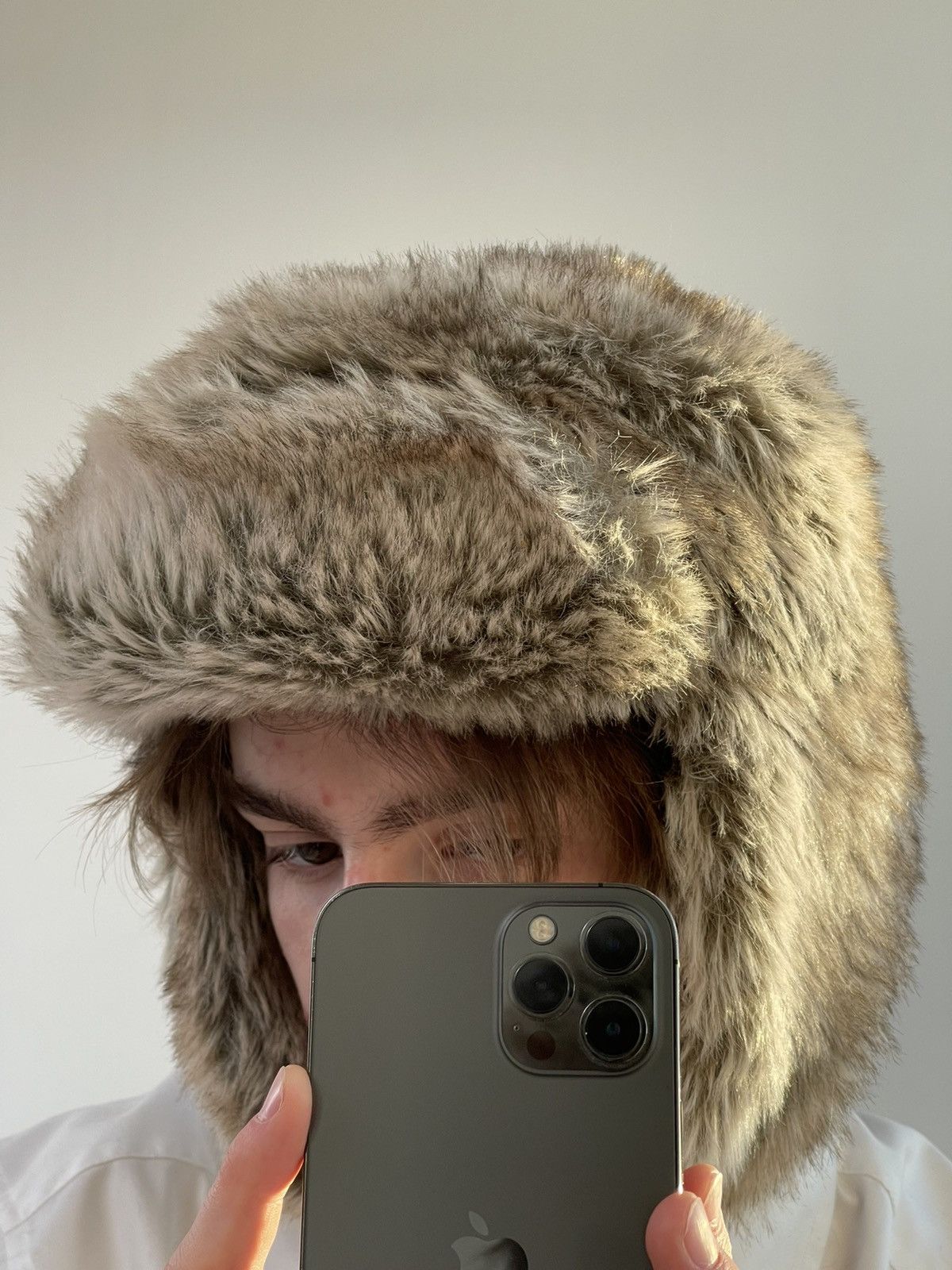 Vintage Vintage fuzzy mohair japanese ushanka hat avant garde Size ONE SIZE - 10 Thumbnail
