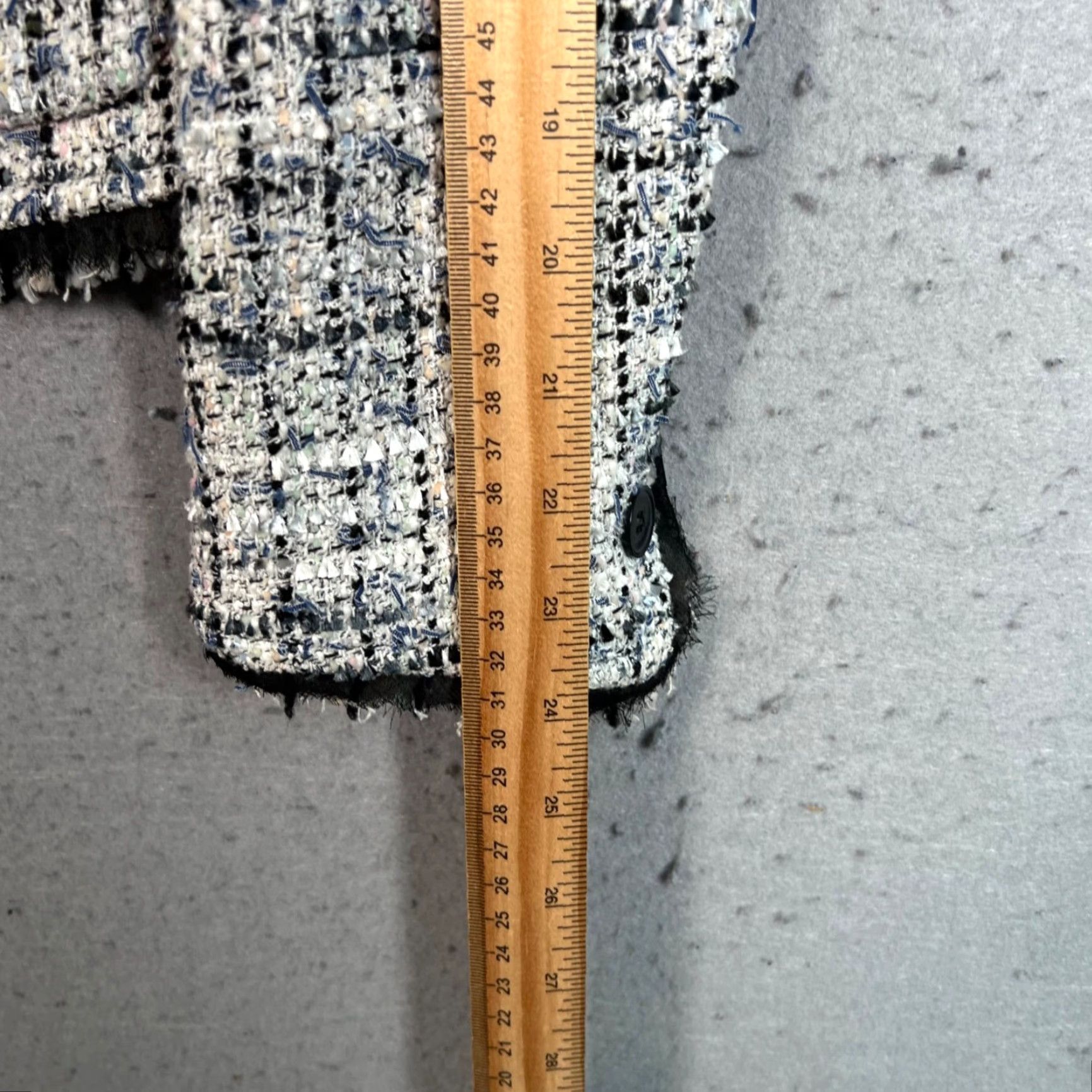 Anne Klein VINTAGE Anne Klein Blazer Womens Tweed Black & White Size 4 Classic Design Size S / US 4 / IT 40 - 7 Thumbnail