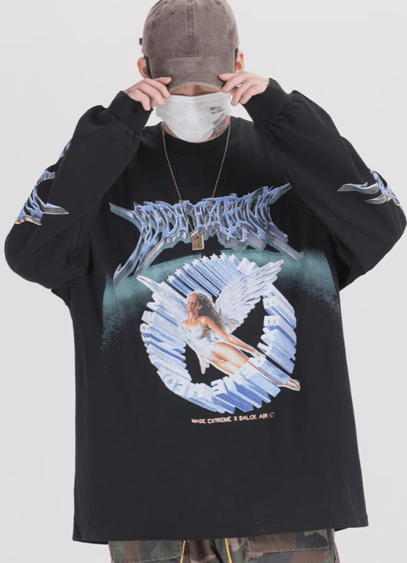 Japanese Brand Hip Hop T Shirt Streetwear Size US L / EU 52-54 / 3 - 1 Thumbnail