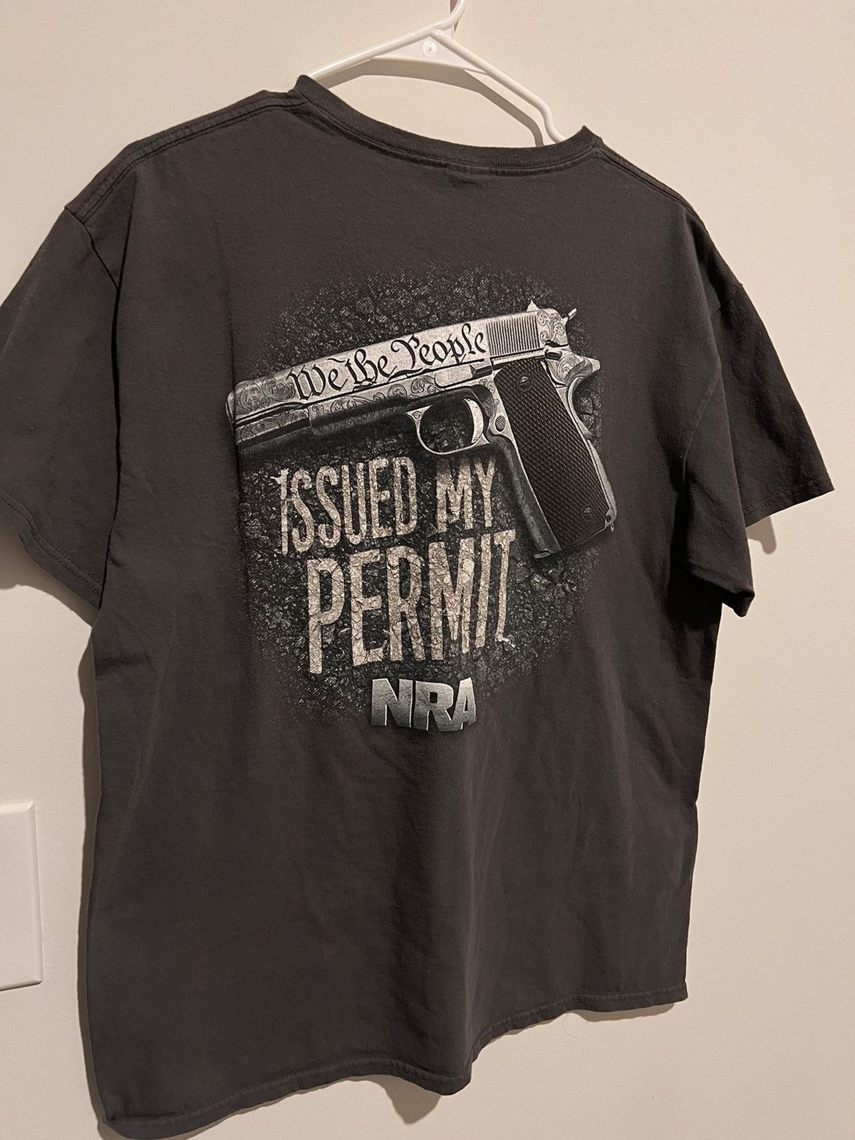 Vintage Crazy Vintage 90s NRA Second Amendment Tee Size US L / EU 52-54 / 3 - 1 Thumbnail