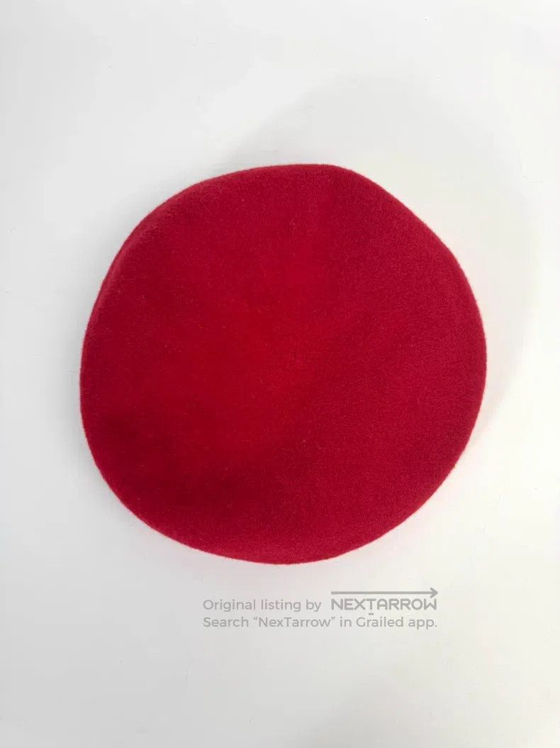 Vivienne Westwood Vivienne Westwood Red Saturn Logo Beret Size ONE SIZE - 3 Thumbnail