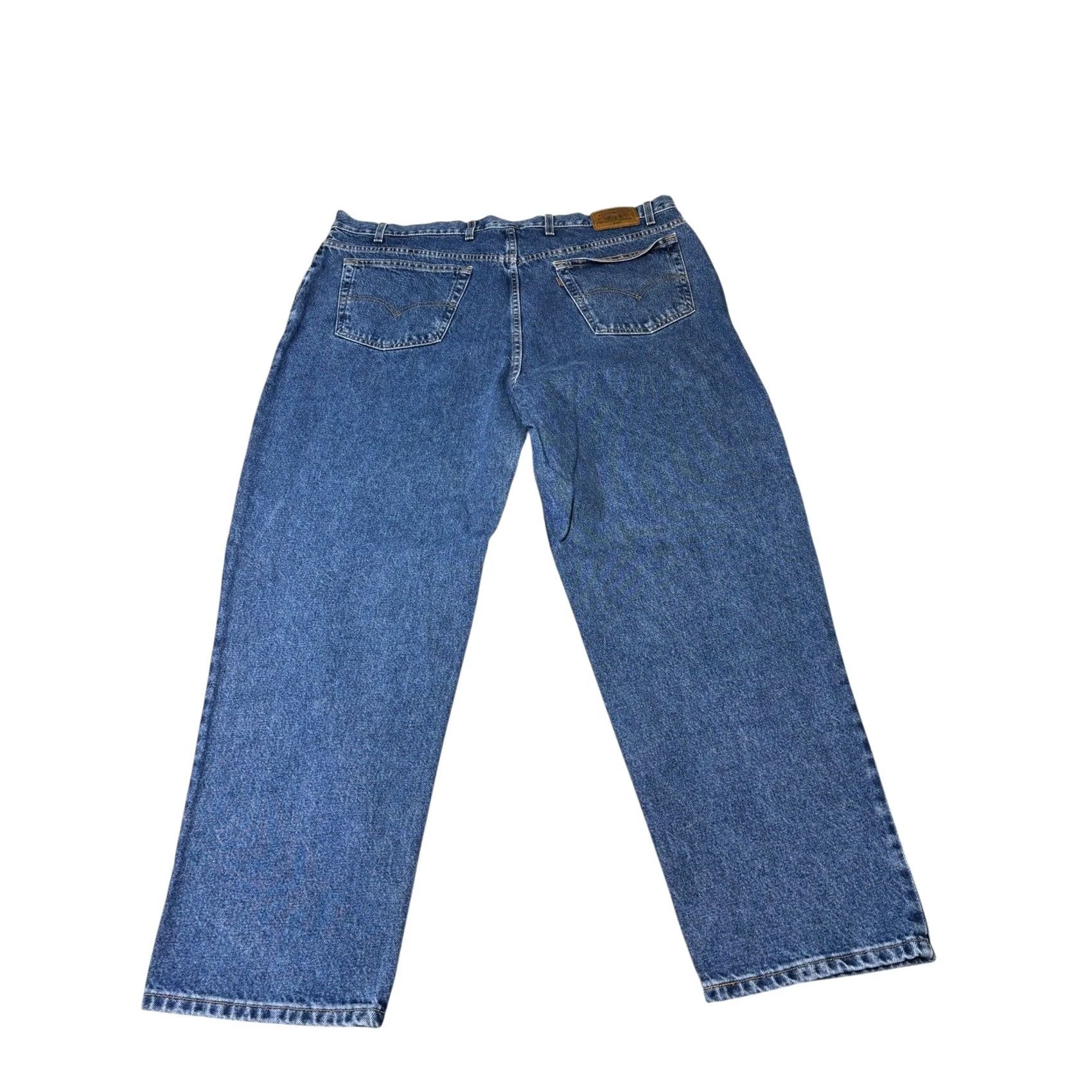 Levi's VINTAGE Levi's 545 Loose Fit Jeans Mens 46x30 Medium Wash Denim Straight Leg Size US 30 / EU 46 - 7 Thumbnail