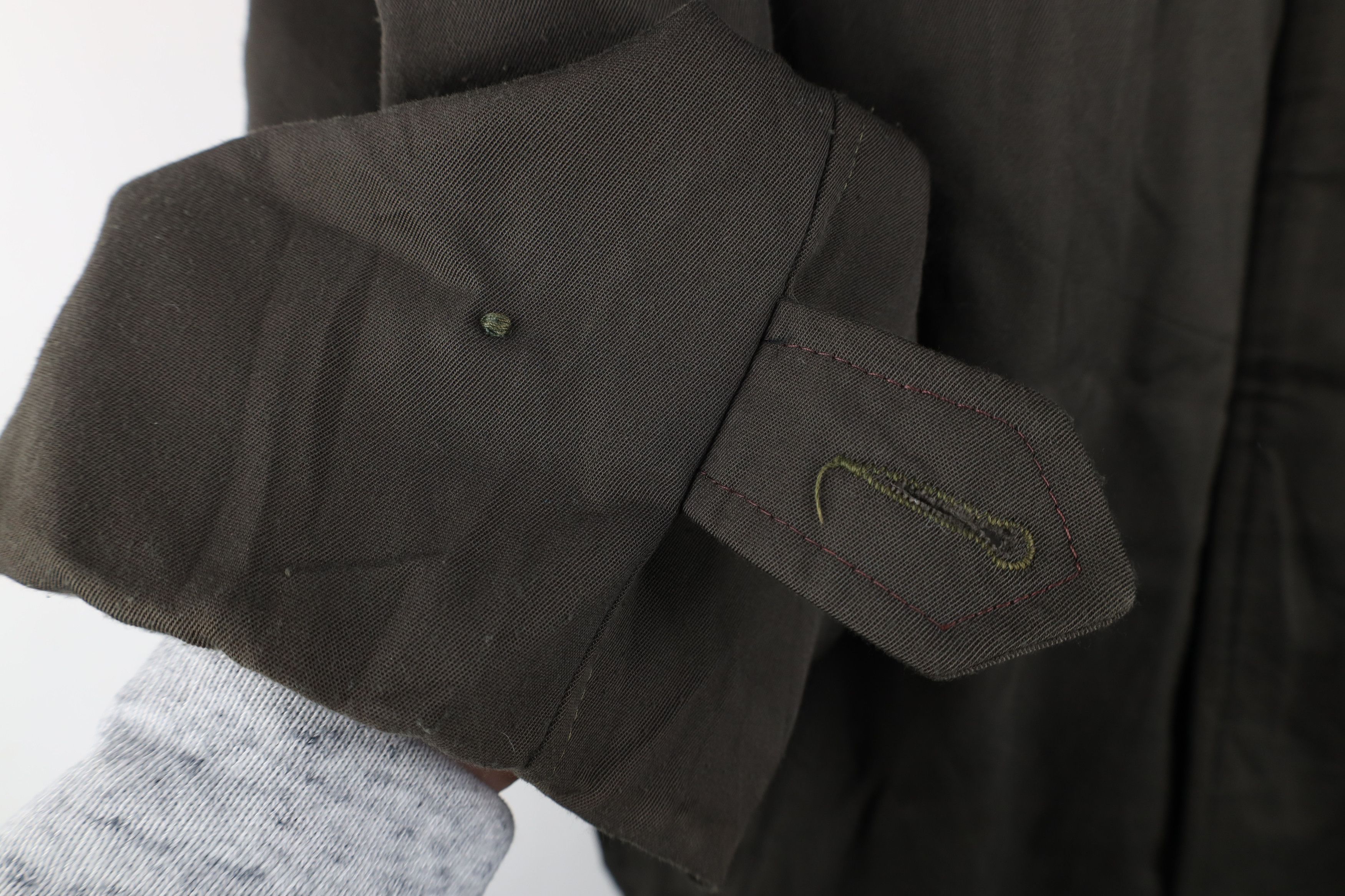 Vintage Vintage 50s 60s Streetwear Gabardine Trench Coat Rain Jacket Size US XXL / EU 58 / 5 - 4 Thumbnail
