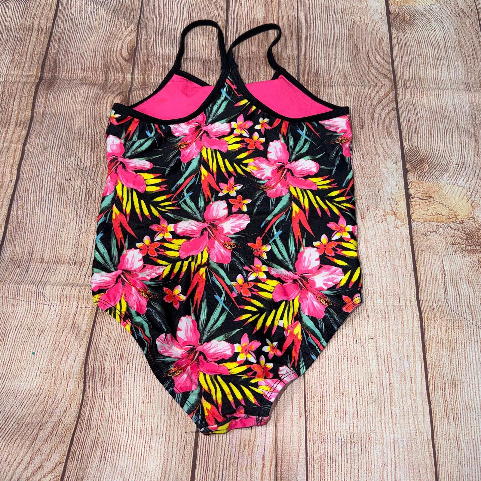 Hurley Hurley Girls' Floral One-Piece Swimsuit Size 5/6 Size ONE SIZE - 7 Thumbnail