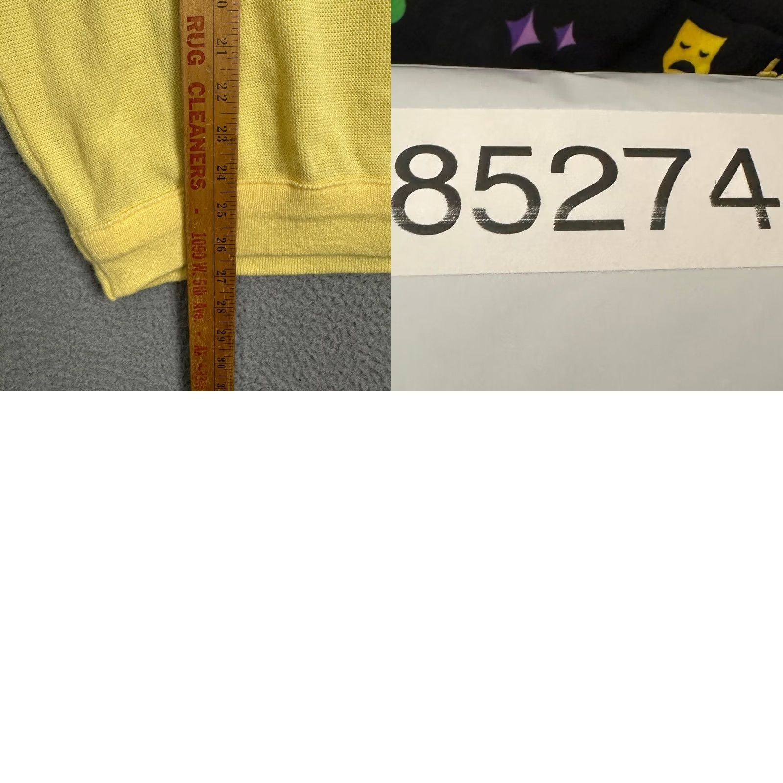 Izod VINTAGE IZOD Sweater Mens L Yellow V-Neck Knit Logo Pullover Long Sleeve Classic Preppy Size US L / EU 52-54 / 3 - 8 Thumbnail