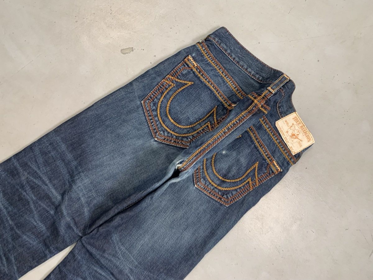 True Religion Vintage true religion thread embroidered straight denim Size US 36 / EU 52 - 3 Thumbnail