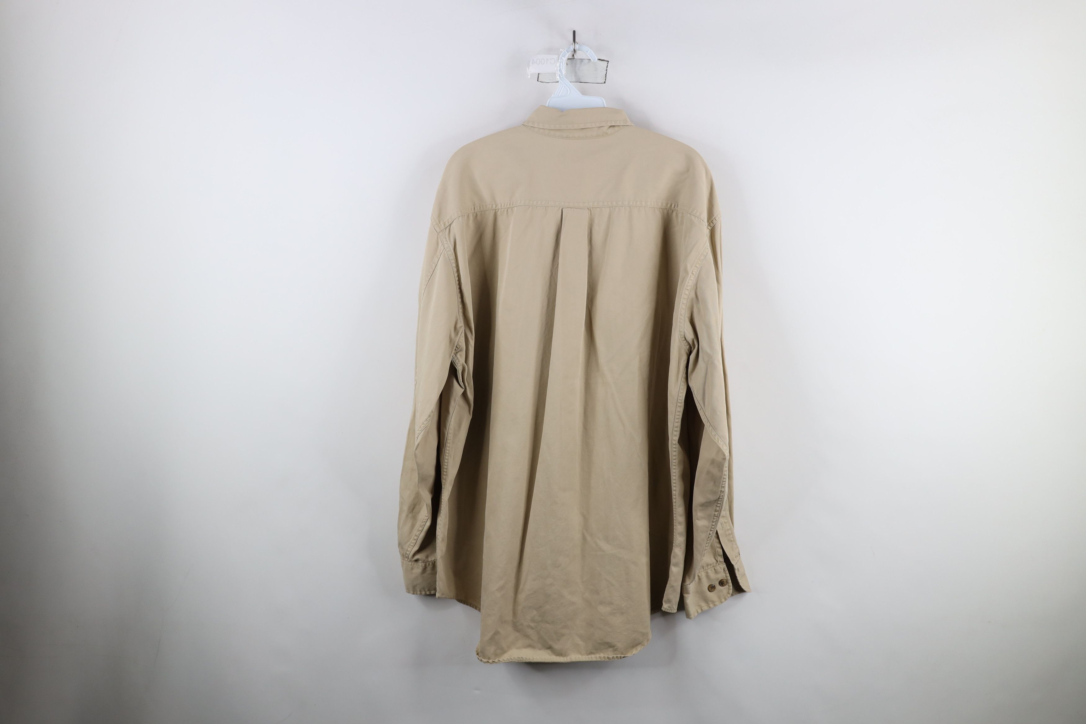 Banana Republic × Vintage Vintage 90s Banana Republic Heavy Cotton Button Down Shirt Size US L / EU 52-54 / 3 - 10 Thumbnail
