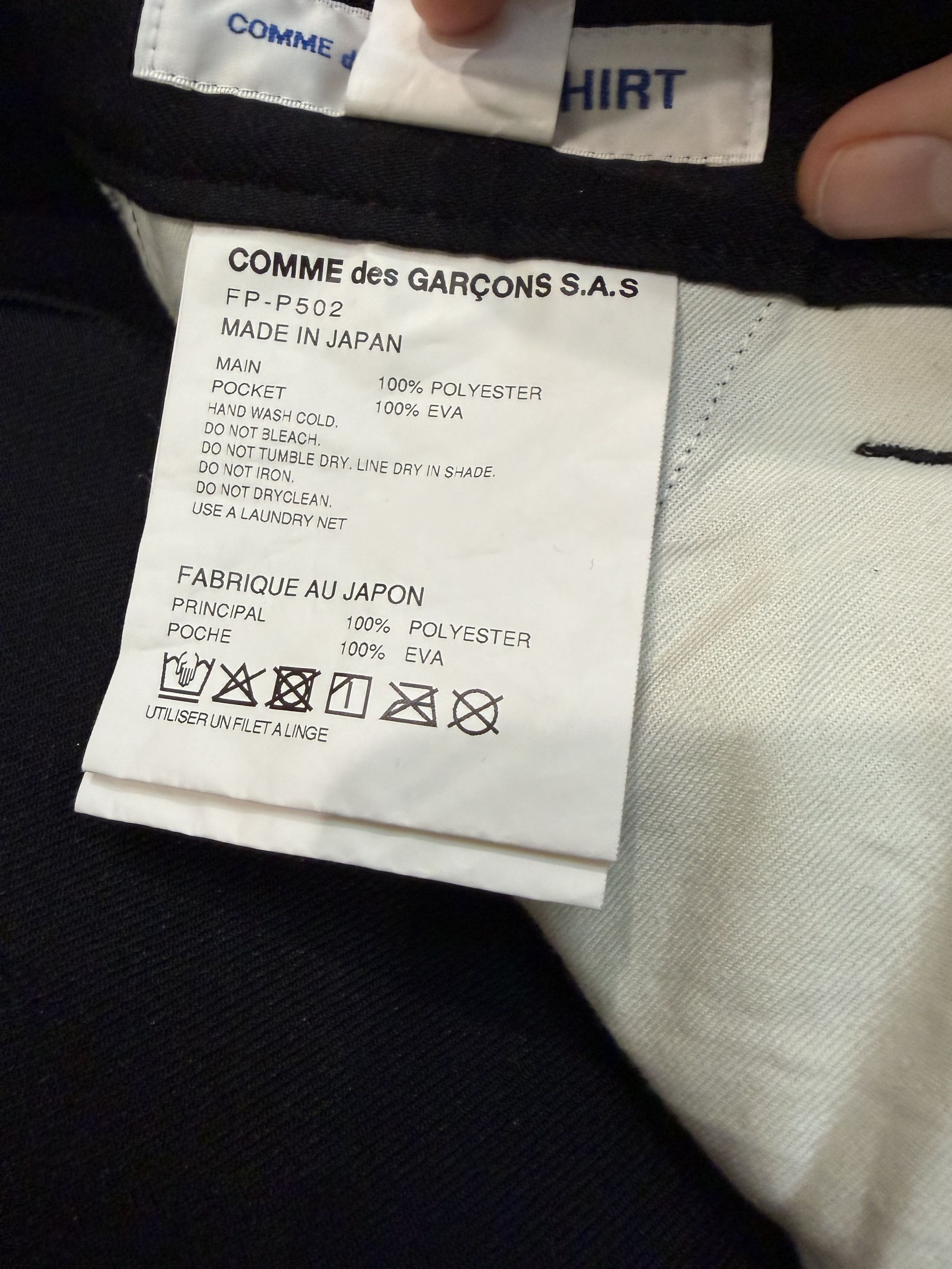 Comme des Garcons SHIRT CDG SHIRT - MENS SHORT Size US 32 / EU 48 - 8 Thumbnail