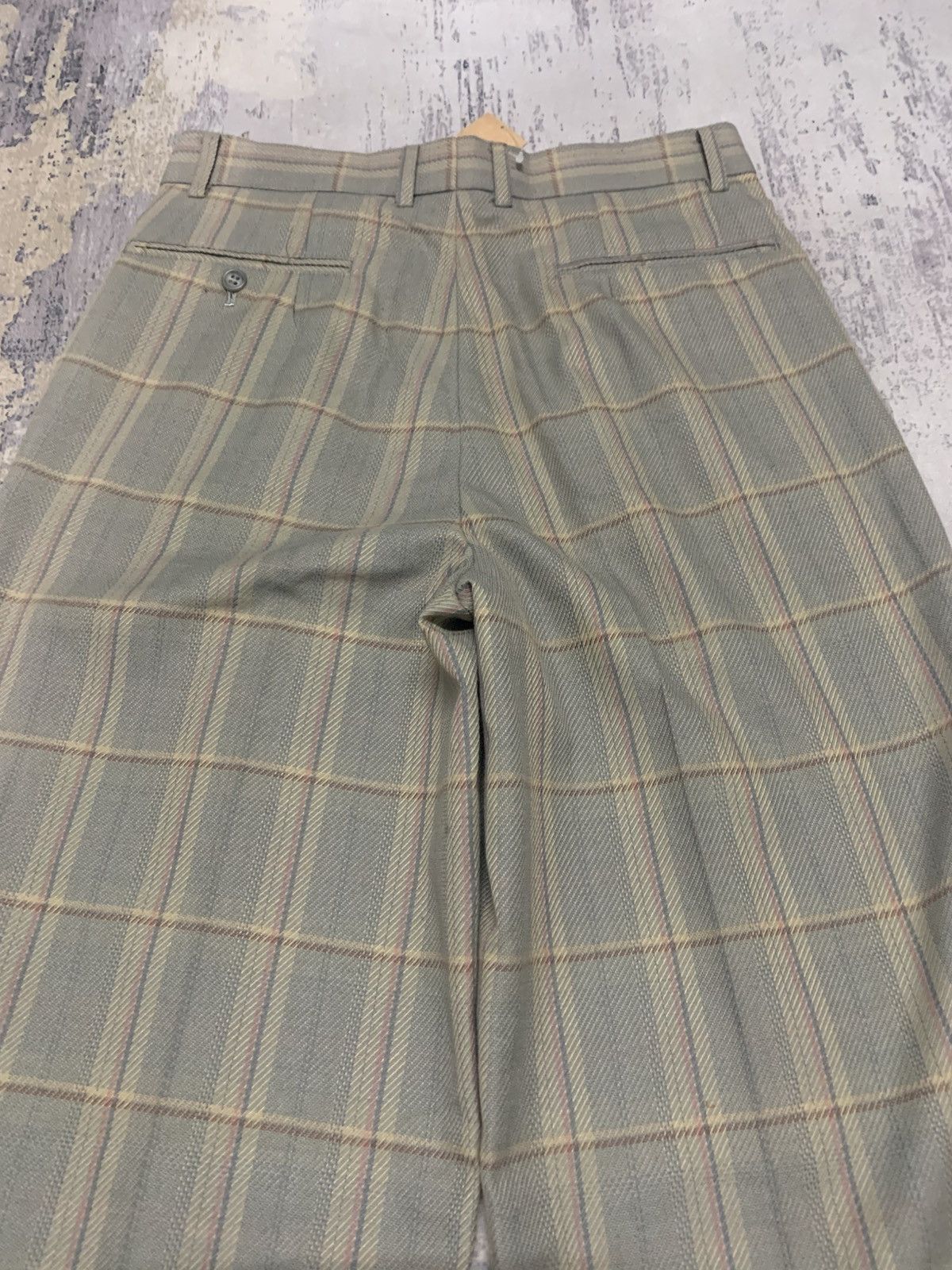 Vintage Vintage Japanese Alex Ave Wool Checkered Pants Size US 30 / EU 46 - 7 Thumbnail