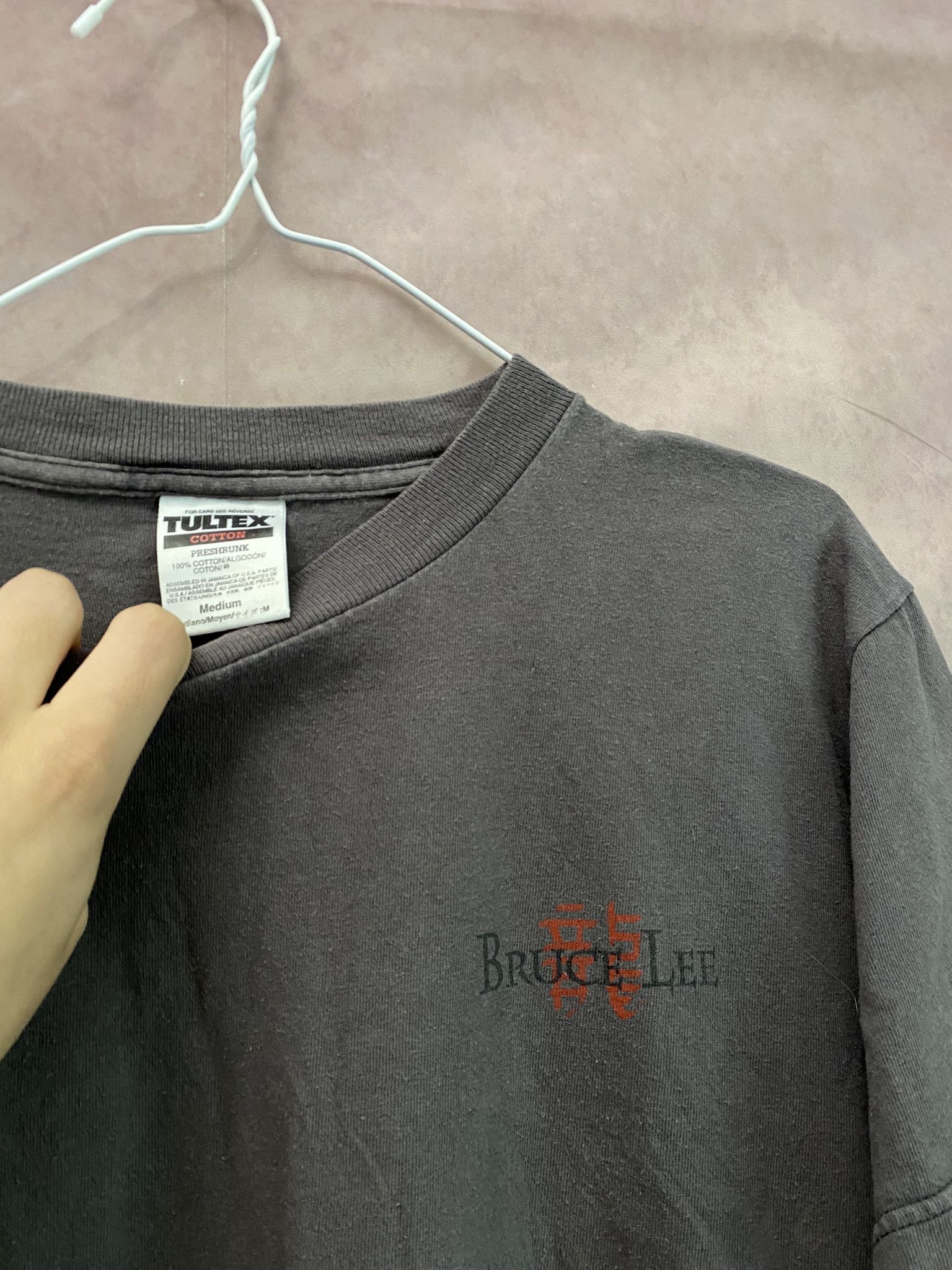 Band Tees × Tultex Vintage Bruce Lee Dragon Size US M / EU 48-50 / 2 - 2 Thumbnail