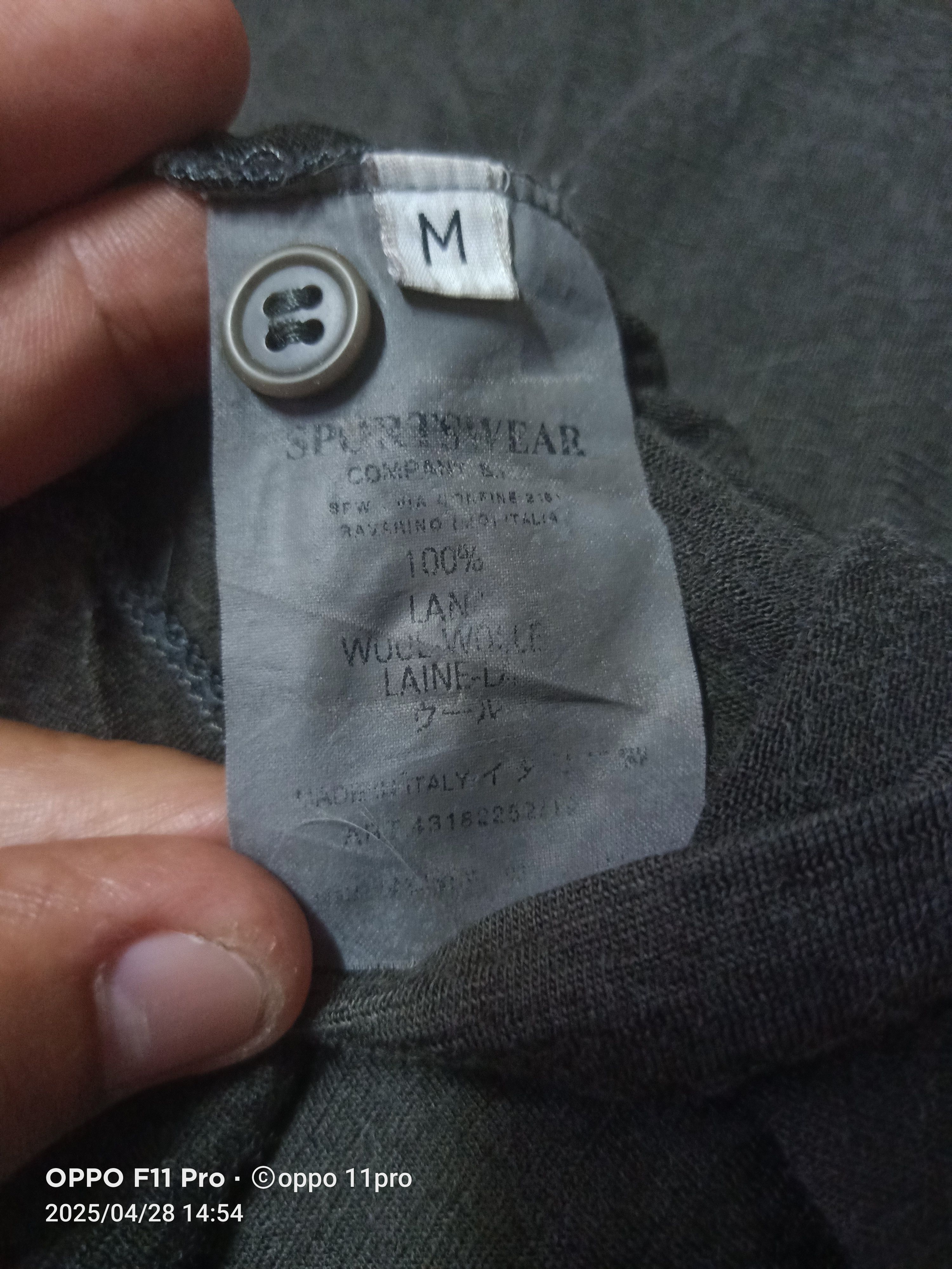 C.P. Company Vintage Cp Company LongSleeve Men Wool Fabric Size US M / EU 48-50 / 2 - 6 Thumbnail