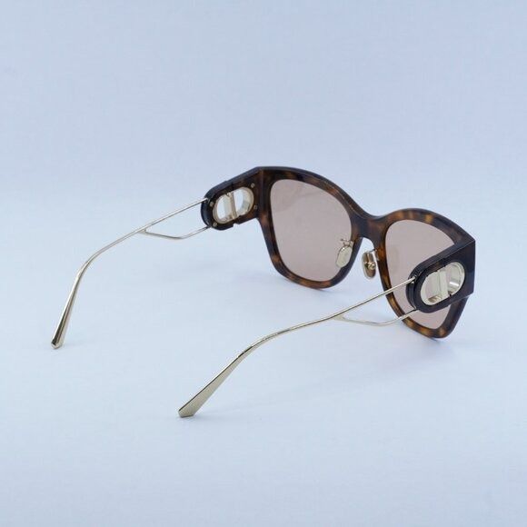 Dior 🕶️ New Dior 30MONTAIGNE B2U 26L0 Sunglasses - Light Havana Size ONE SIZE - 10 Thumbnail