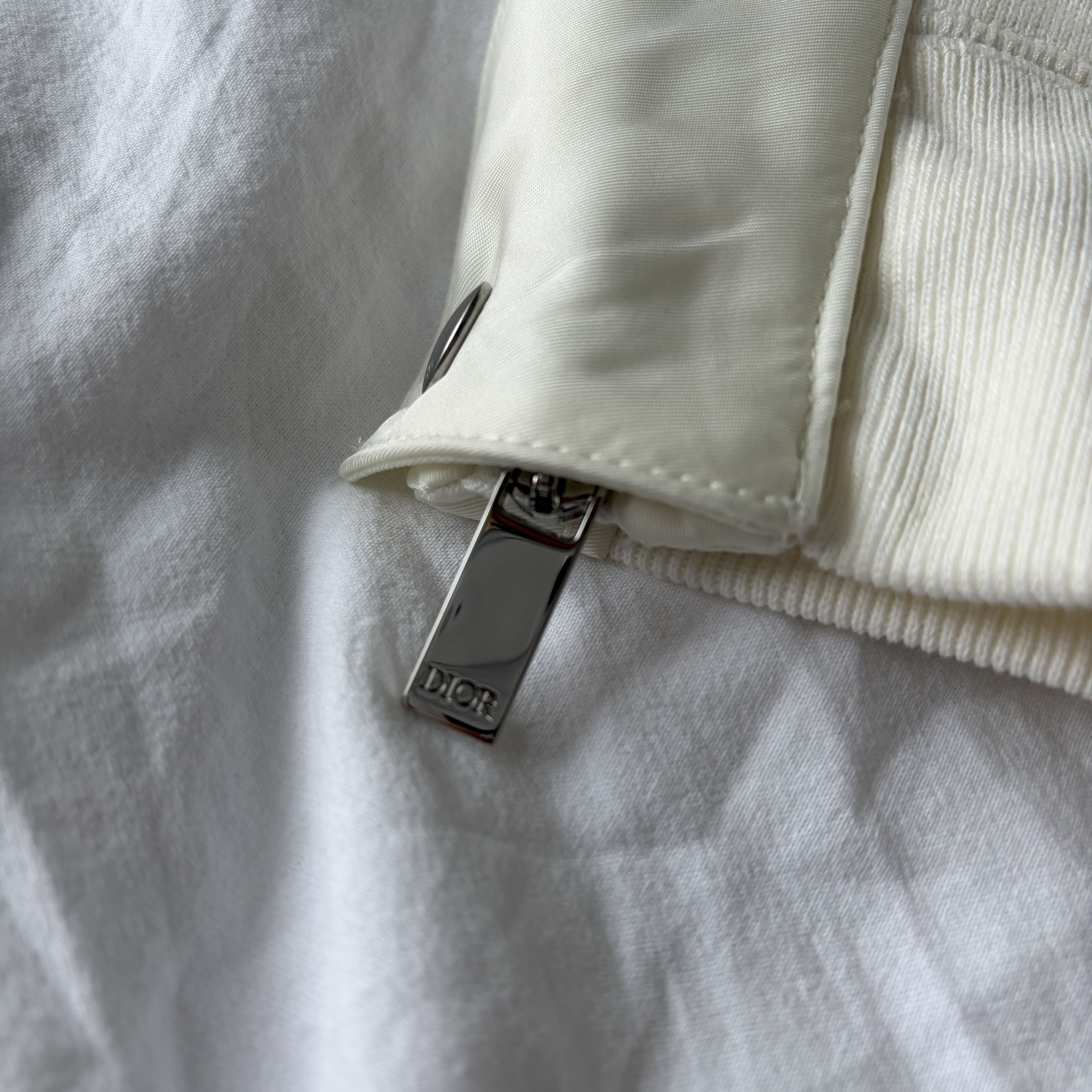 Christian Dior Monsieur CHRISTIAN DIOR x SACAI Men’s Ivory Cream Pullover L Limited Size US L / EU 52-54 / 3 - 4 Thumbnail