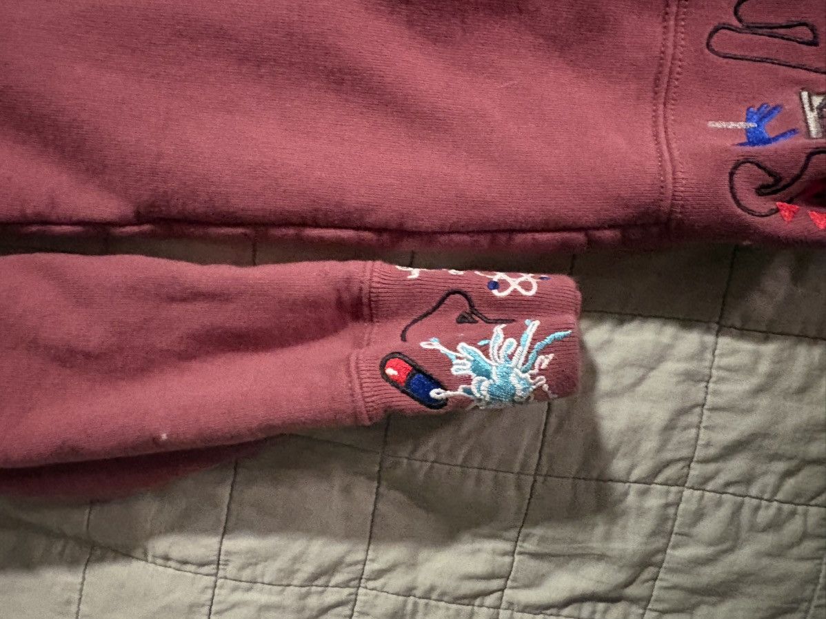 Supreme Supreme AOI XL red hoodie Size US XL / EU 56 / 4 - 4 Thumbnail