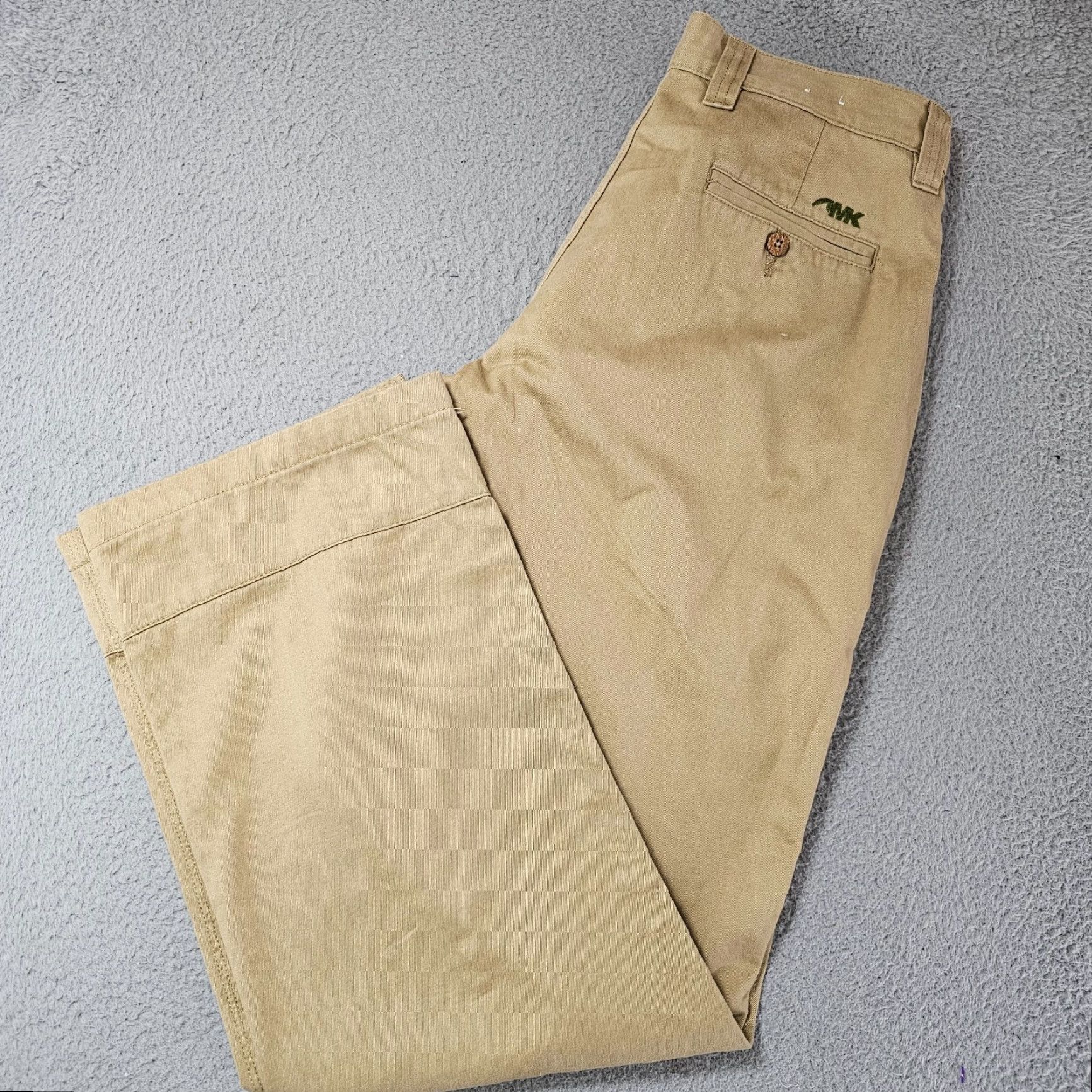 Mountain Khakis Mountain Khakis Pants Mens 30x31 Chino Flat Front Belt Loops Pockets Regular Cotton Brown | Work Casual Outdoor Size US 30 / EU 46 - 2 Thumbnail