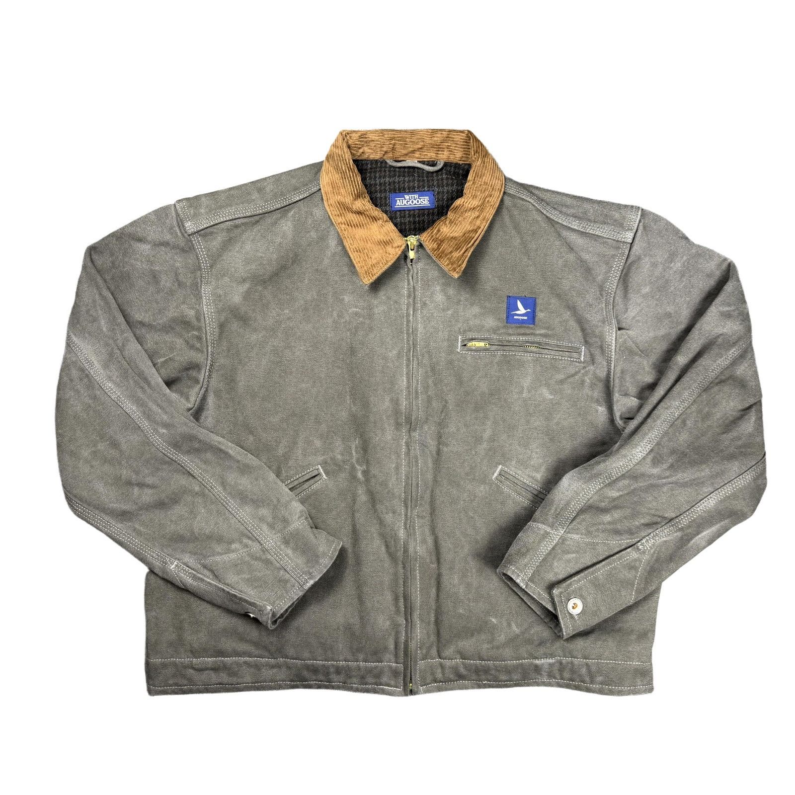 Other With Augoose Canvas Work Jacket Large Grey Size US L / EU 52-54 / 3 - 3 Thumbnail