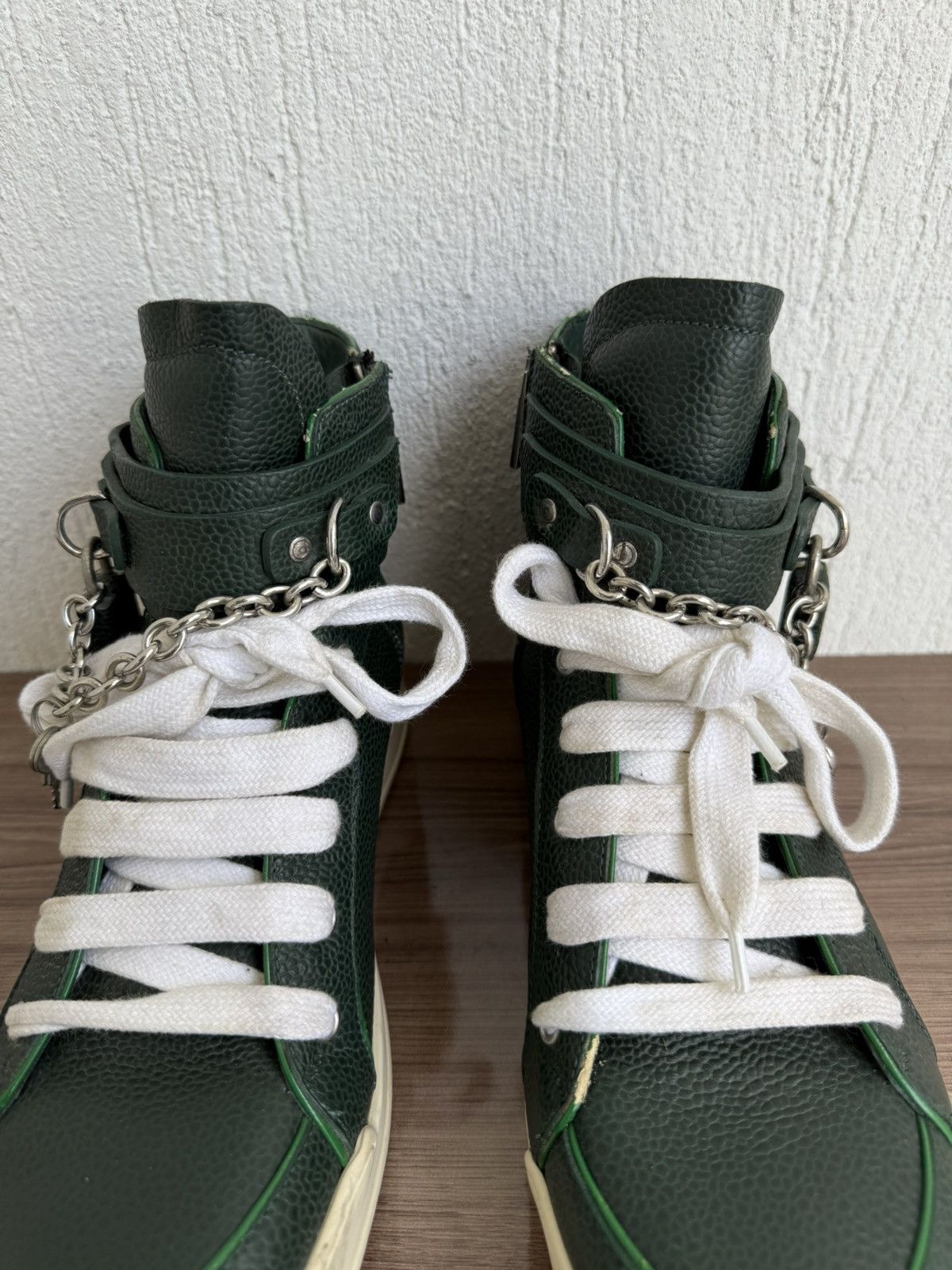 Dsquared2 🟢🔥🔥Y2k padlock strap sneaker Size US 10 / EU 43 - 8 Thumbnail