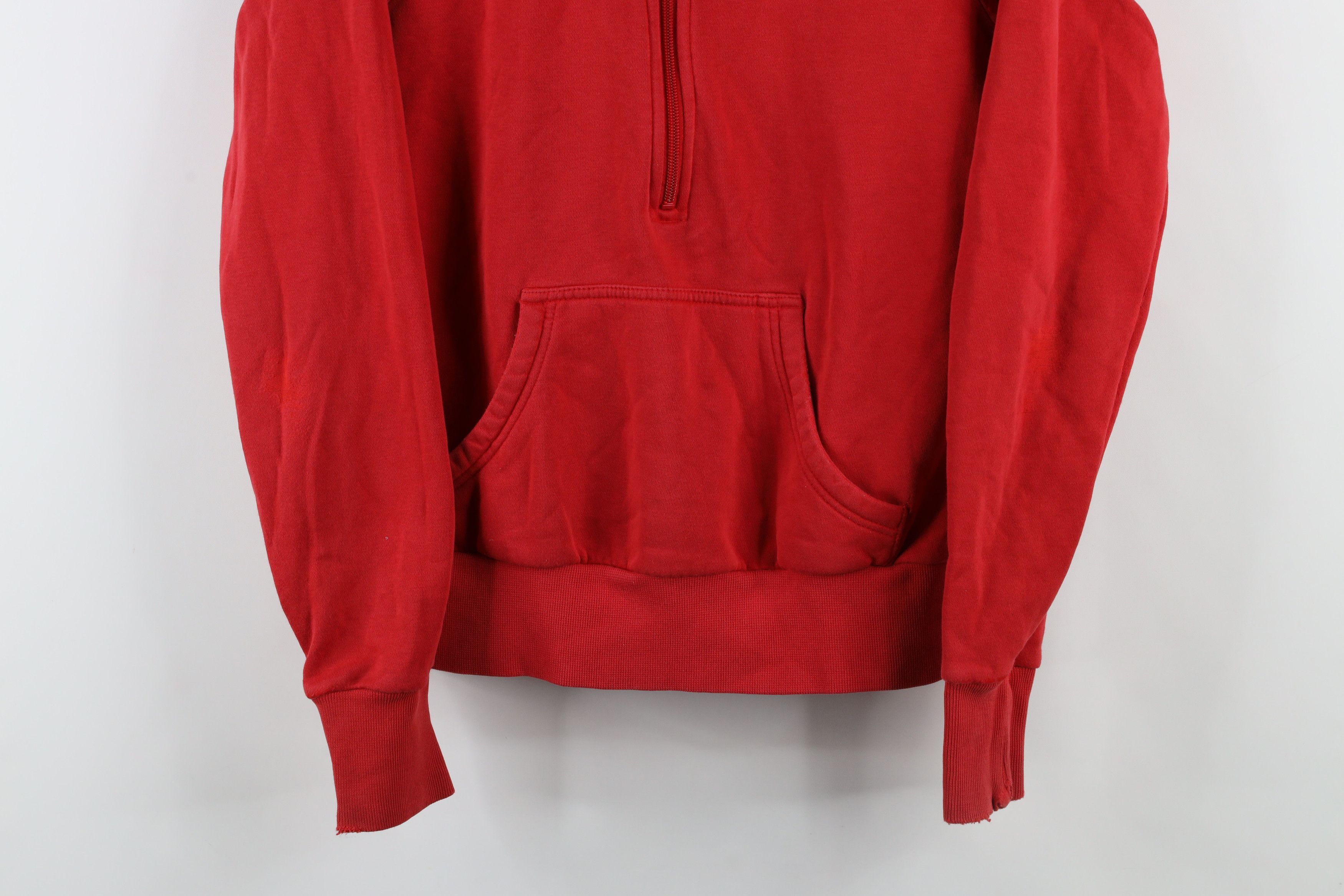 Nike × Vintage Vintage Y2K Nike Scott Mini Swoosh Half Zip Sweatshirt Size M / US 6-8 / IT 42-44 - 3 Thumbnail