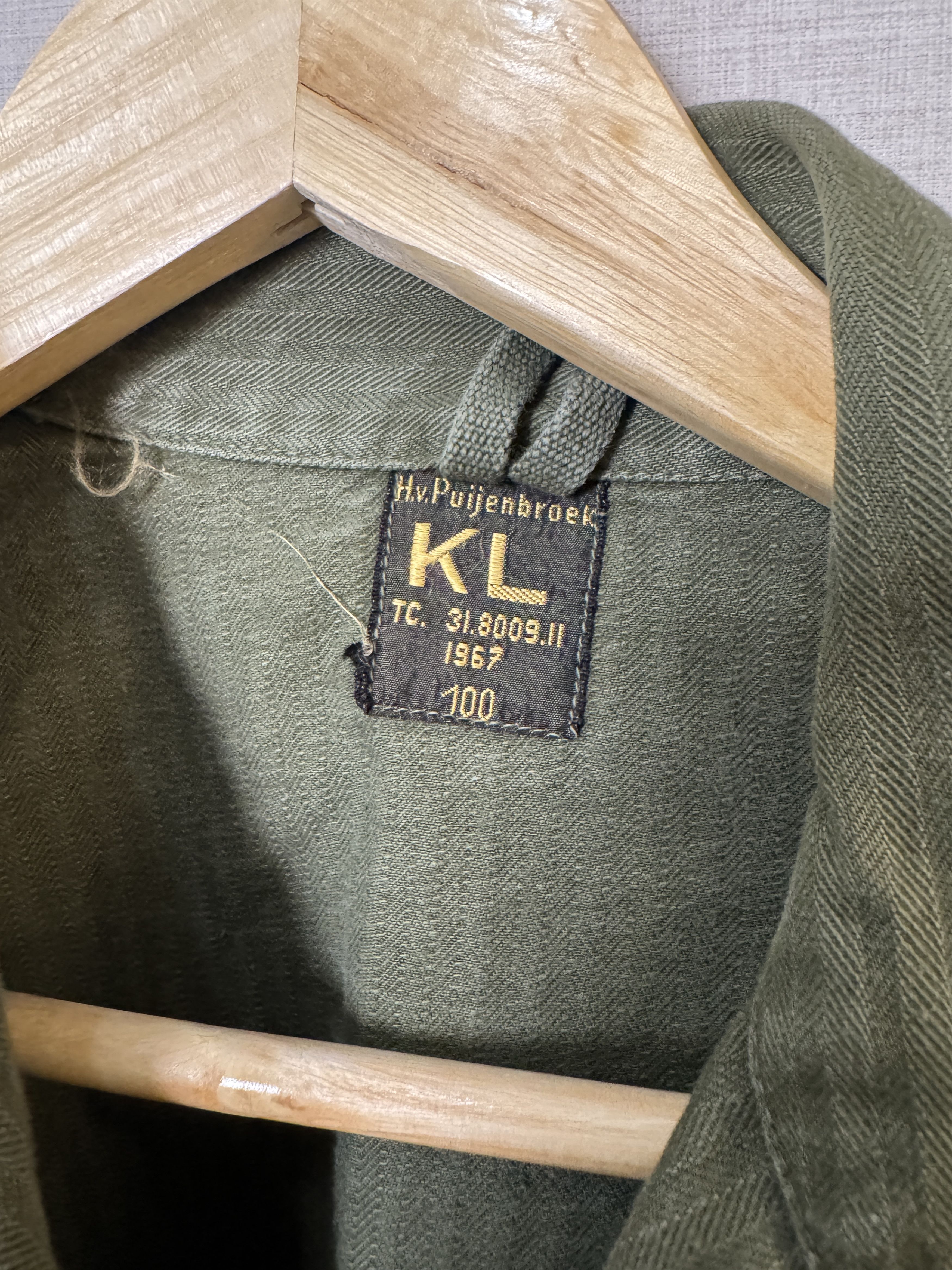Other Vintage Dutch Military Jacket Oversized with Lightning Bolt Size US M / EU 48-50 / 2 - 2 Thumbnail