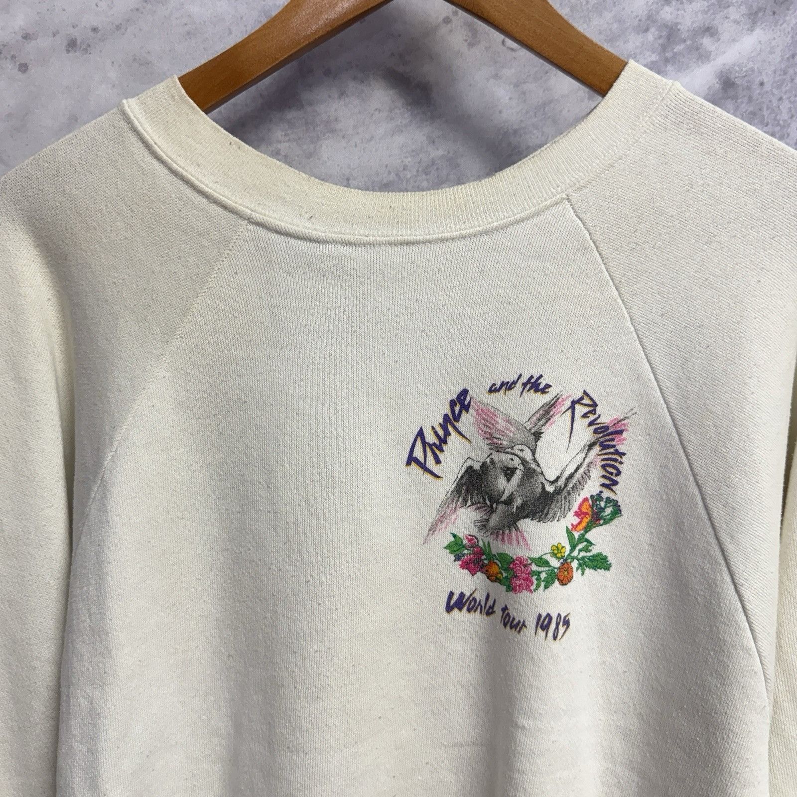 Band Tees Vintage 80s The Prince and the Revolution Tour Sweatshirt Me Size US XL / EU 56 / 4 - 1 Thumbnail